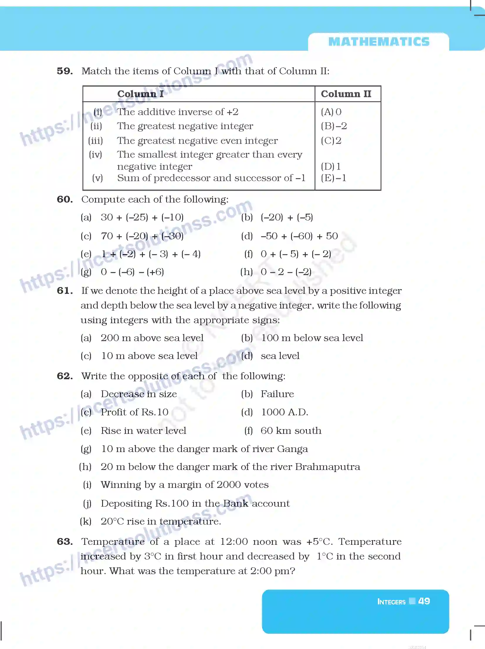 NCERT-Exemplar-Questions-Class-6-Mathematics--Integers-283-page-9