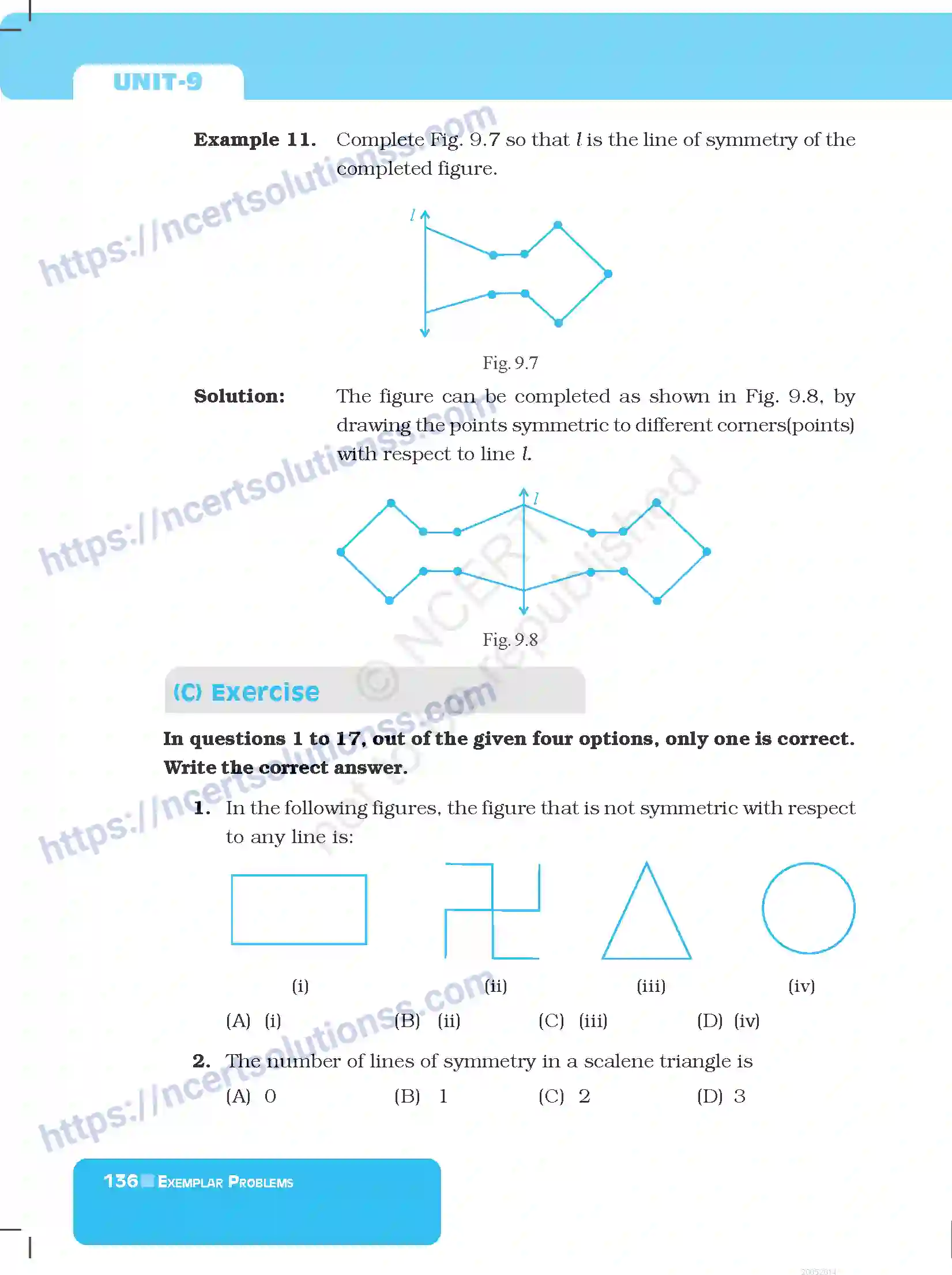 NCERT-Exemplar-Questions-Class-6-Mathematics--Symmetry-and-Practical-Geometry-289-page-4
