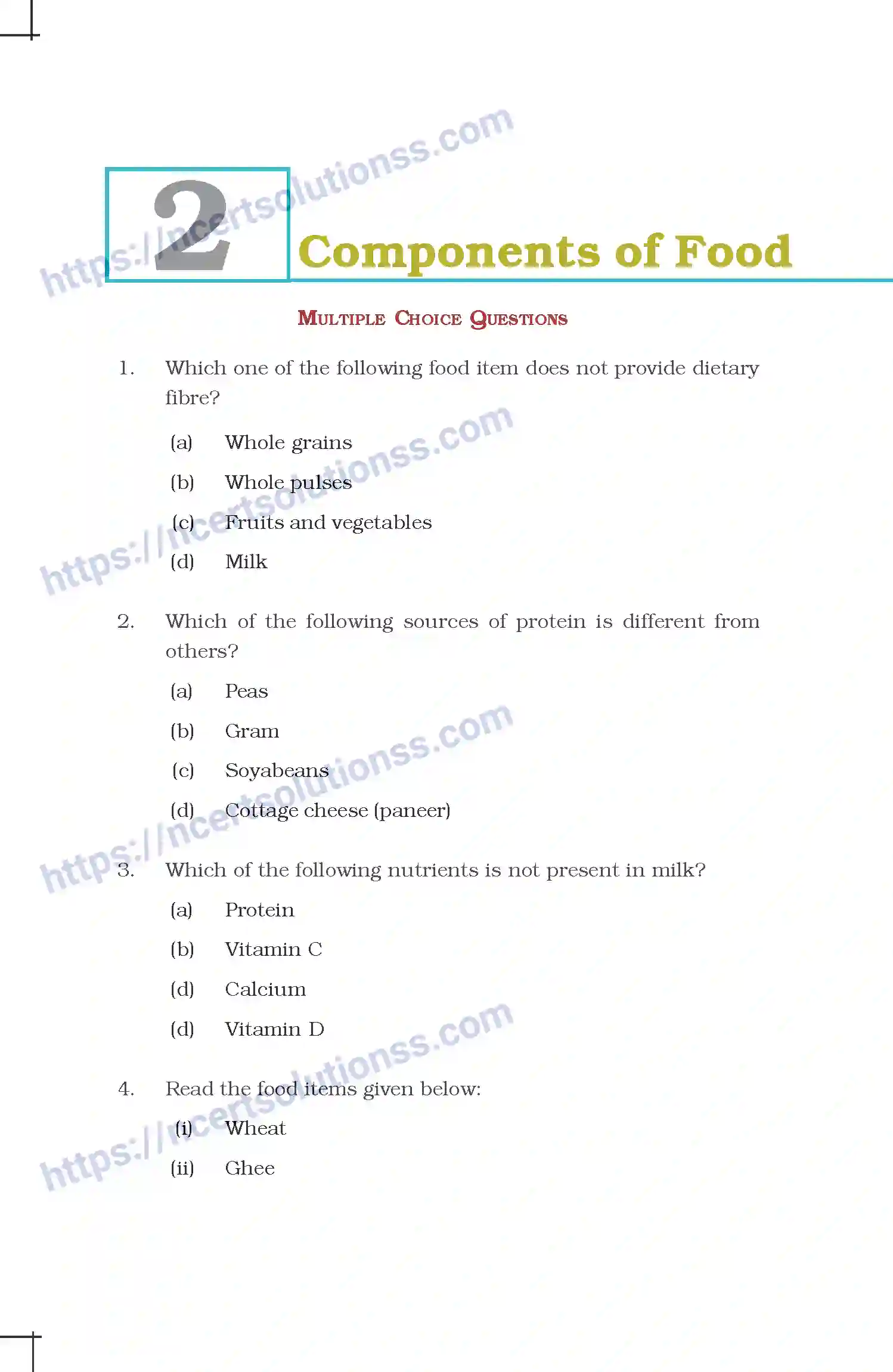 NCERT-Exemplar-Questions-Class-6-Science--Components-of-Food-292-page-1