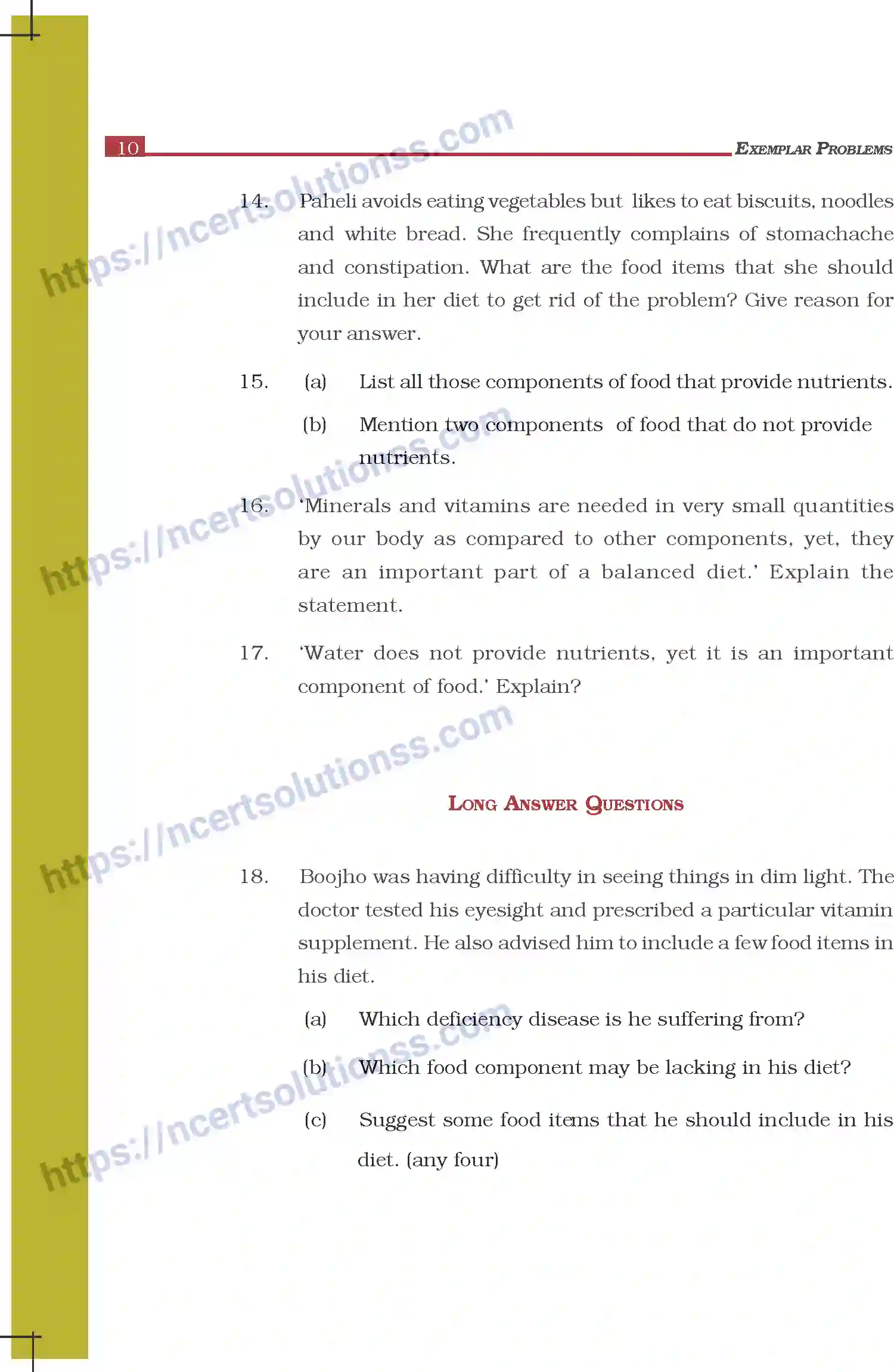 NCERT-Exemplar-Questions-Class-6-Science--Components-of-Food-292-page-5