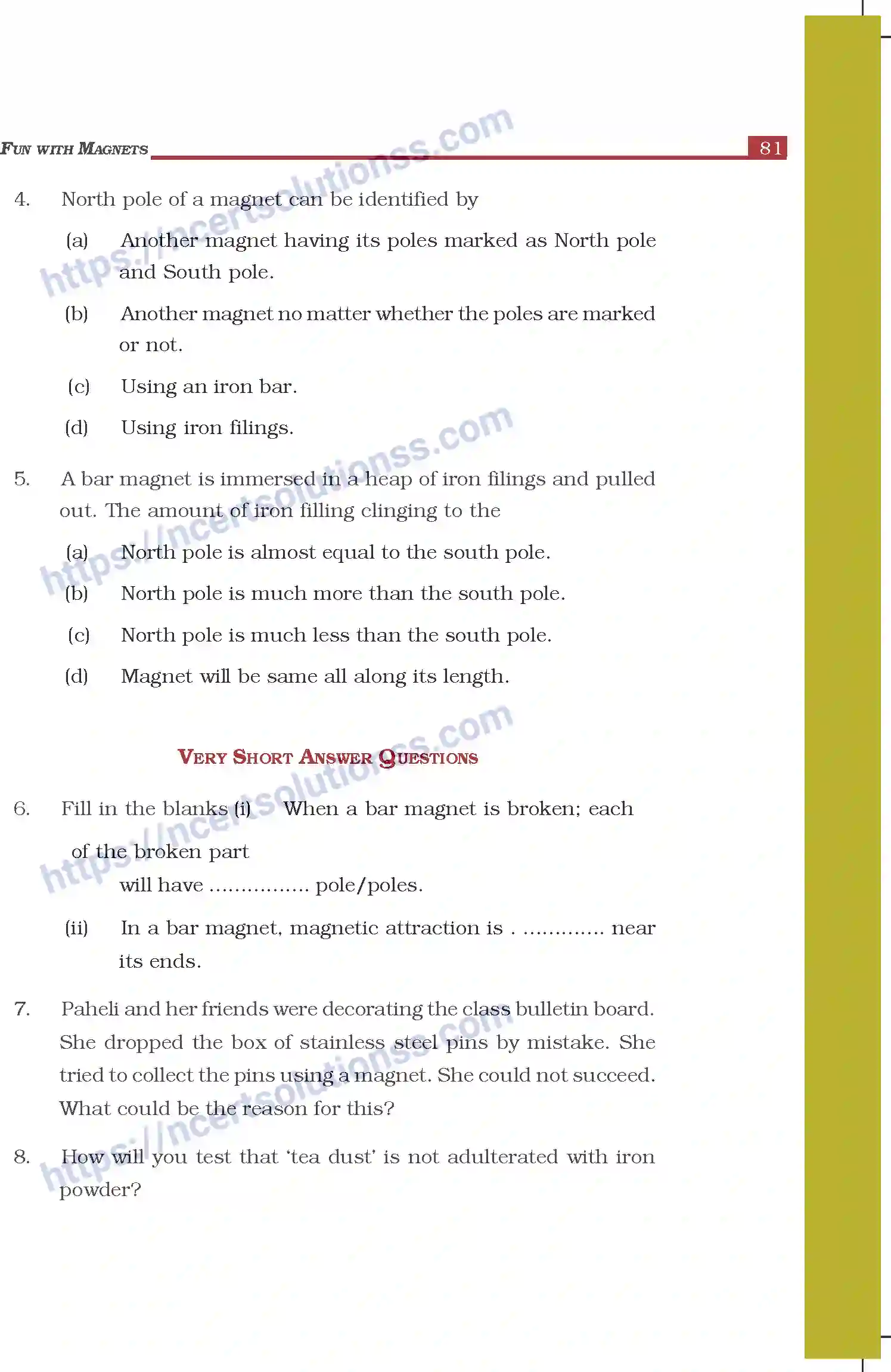 NCERT-Exemplar-Questions-Class-6-Science--Fun-with-Magnets-303-page-3