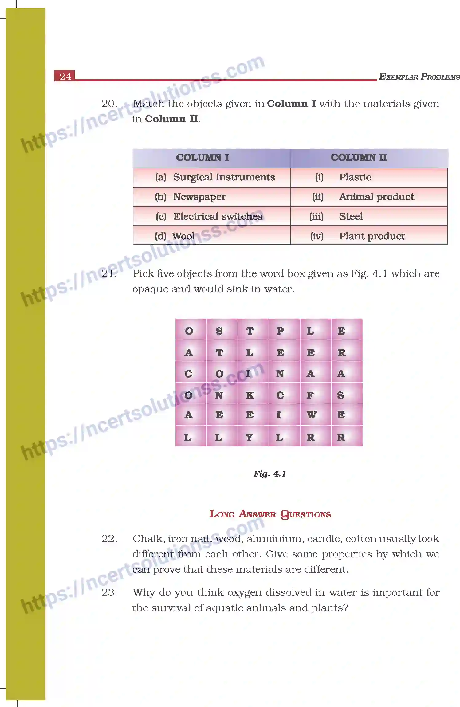 NCERT-Exemplar-Questions-Class-6-Science--Sorting-Materials-and-Groups-294-page-5