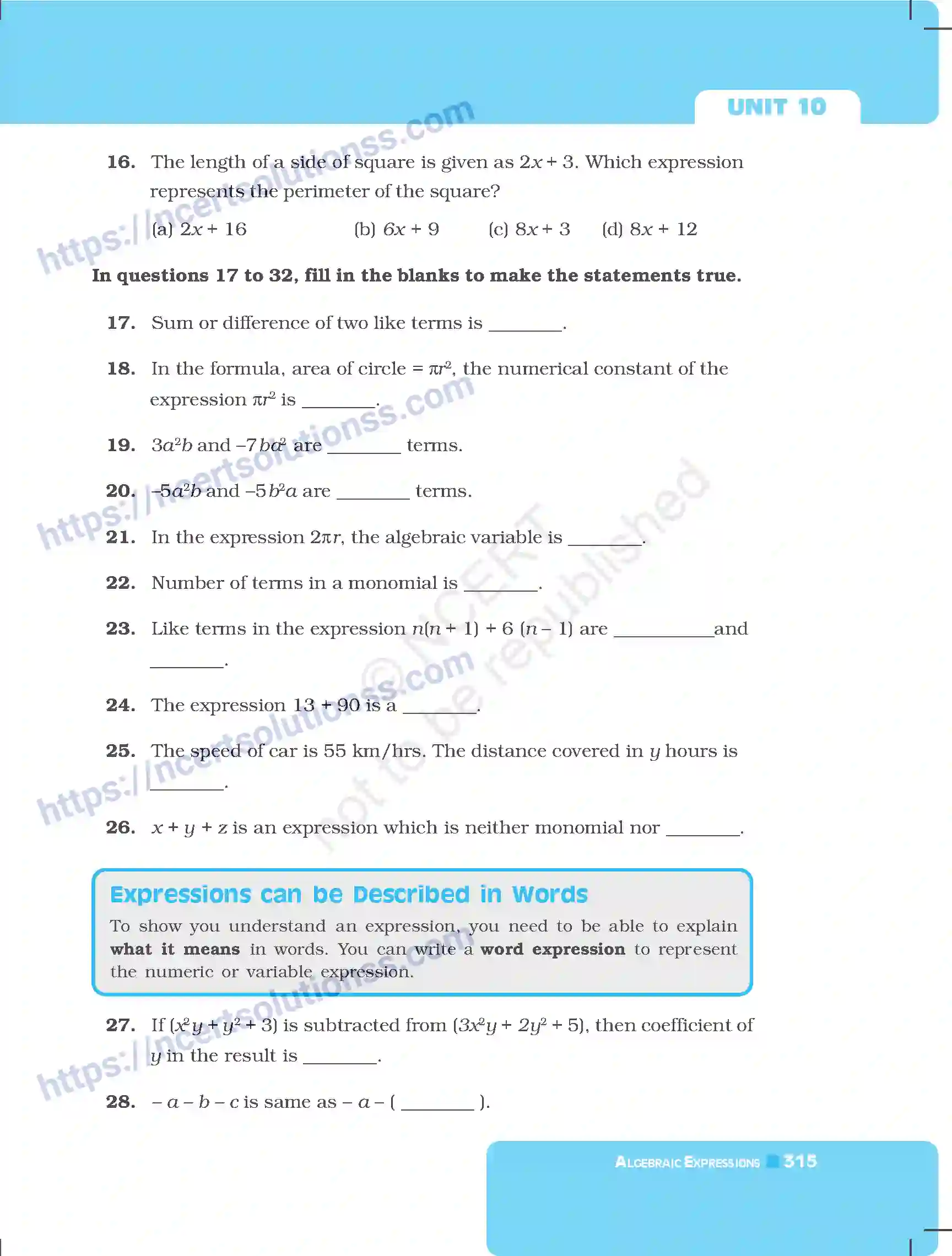 NCERT-Exemplar-Questions-Class-7-Mathematics--Algebraic-Expressions-258-page-11