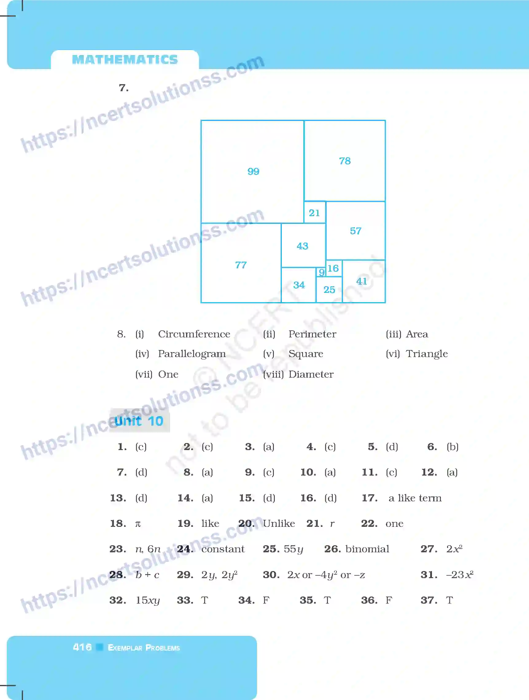 NCERT-Exemplar-Questions-Class-7-Mathematics--Answers-261-page-32