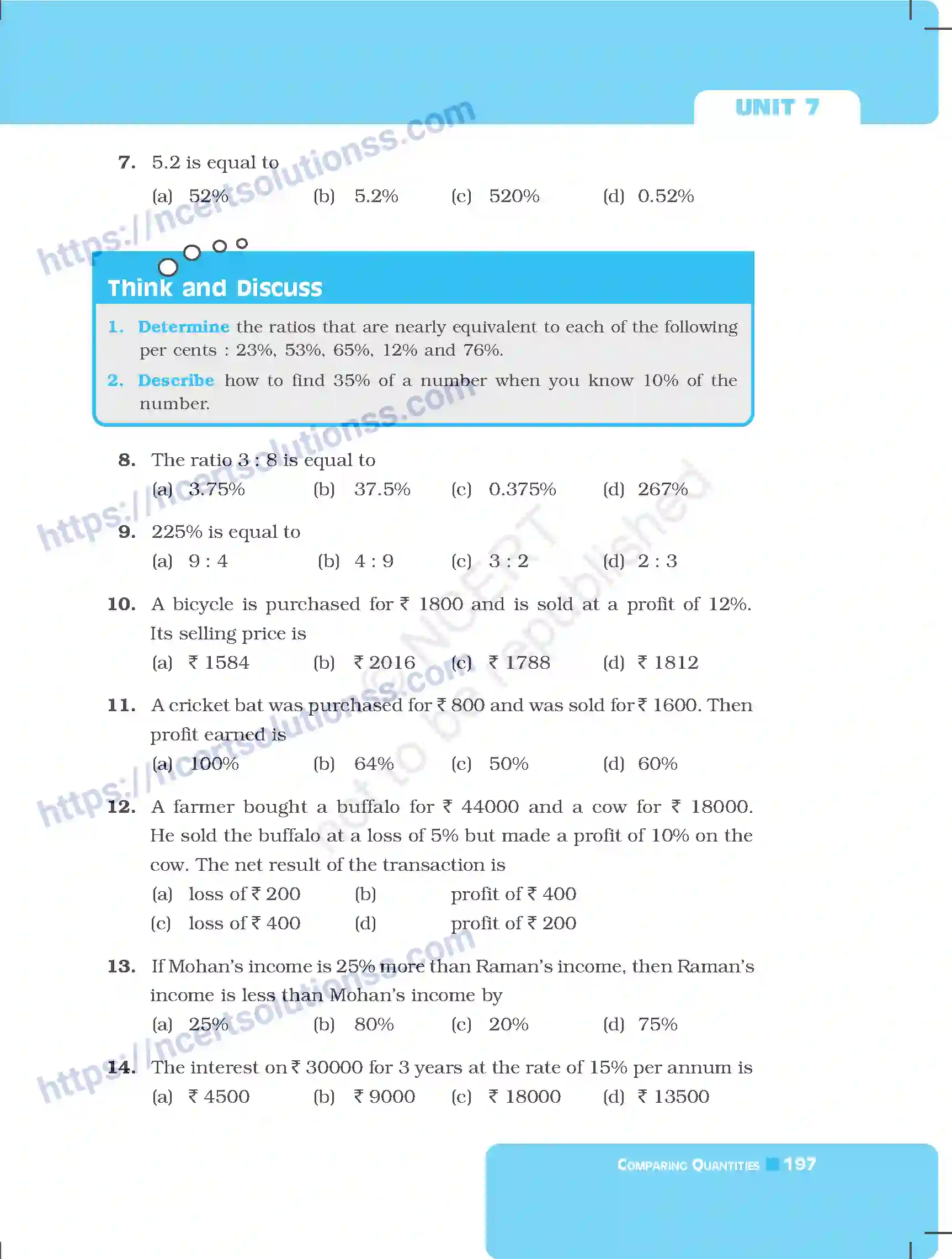 NCERT-Exemplar-Questions-Class-7-Mathematics--Comparing-Quantities-255-page-9