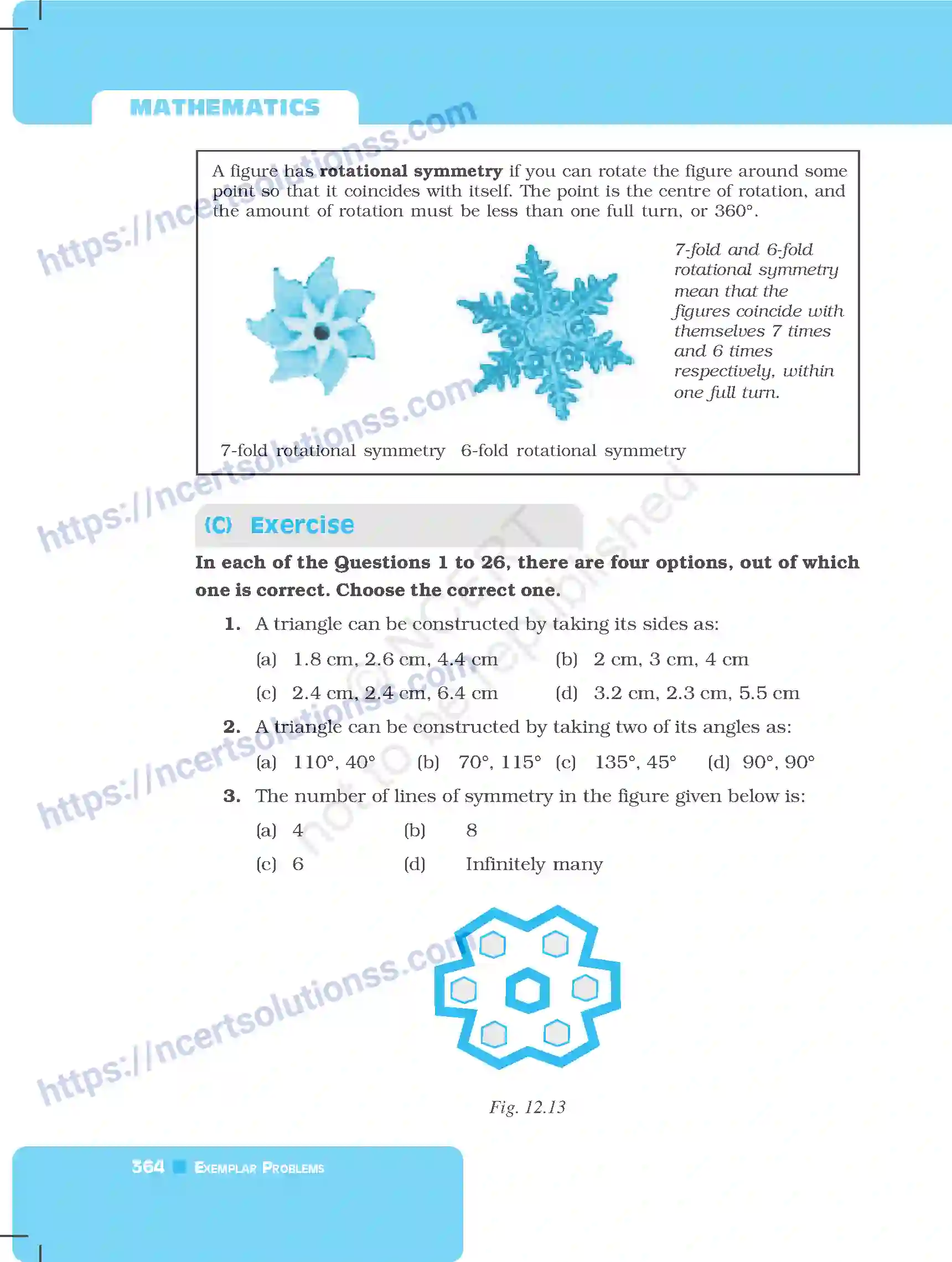 NCERT-Exemplar-Questions-Class-7-Mathematics--Practical-Geometry-Symmetry-and-Visualising-Solid-Shapes-260-page-10
