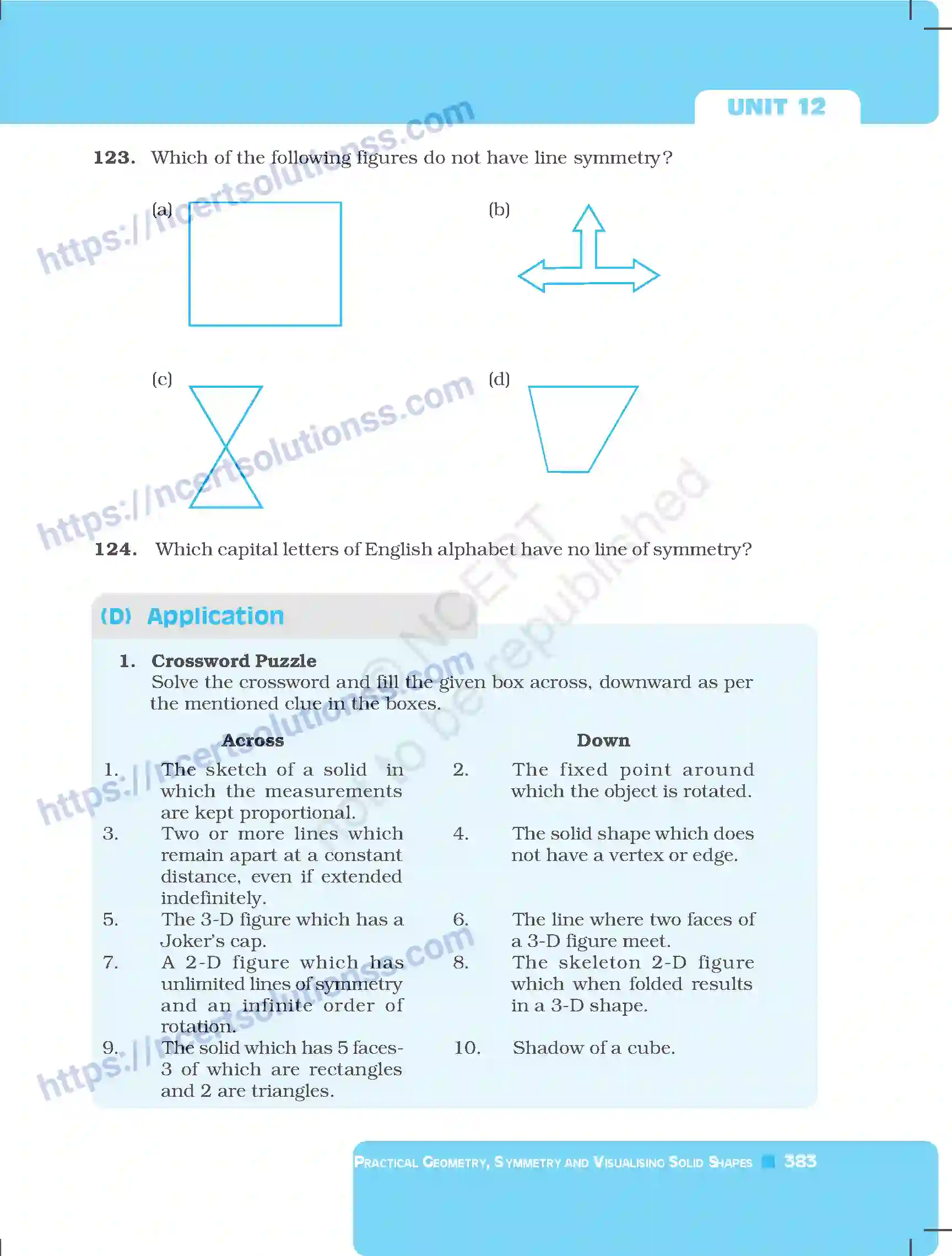 NCERT-Exemplar-Questions-Class-7-Mathematics--Practical-Geometry-Symmetry-and-Visualising-Solid-Shapes-260-page-29