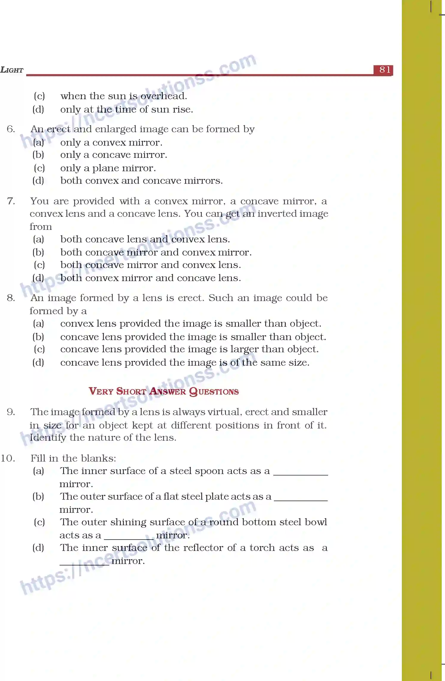 NCERT-Exemplar-Questions-Class-7-Science--Light-276-page-2