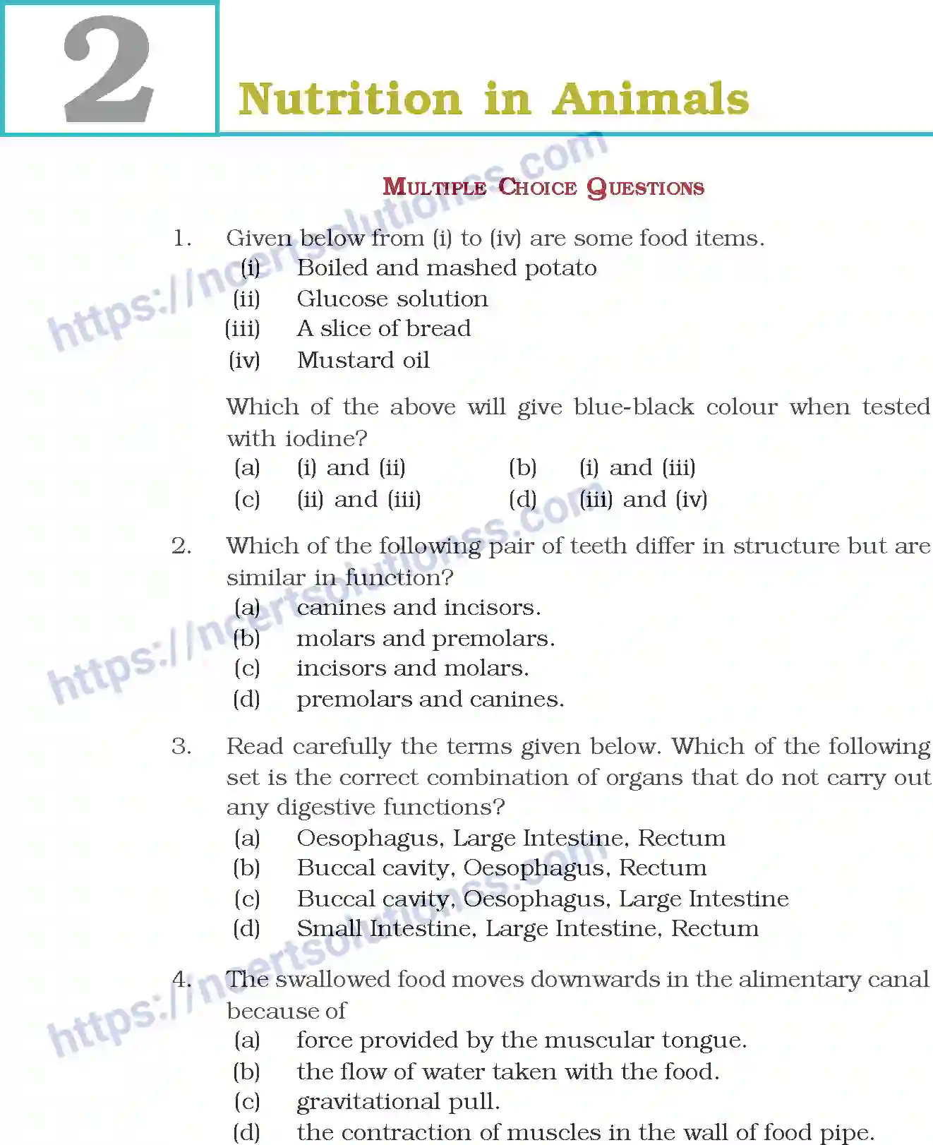 NCERT-Exemplar-Questions-Class-7-Science--Nutrition-in-Animals-263-page-1
