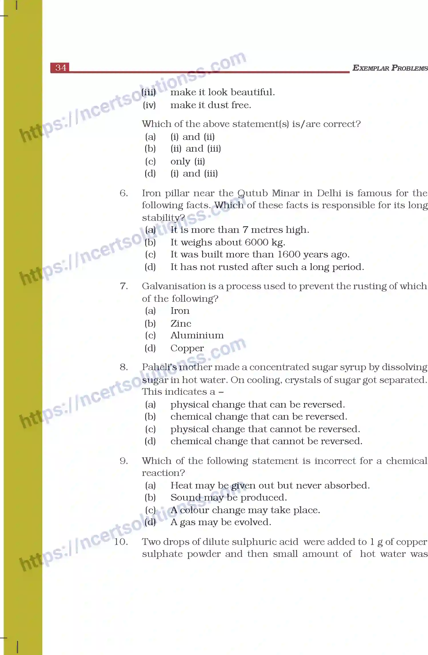 NCERT-Exemplar-Questions-Class-7-Science--Physical-and-Chemical-Changes-267-page-2