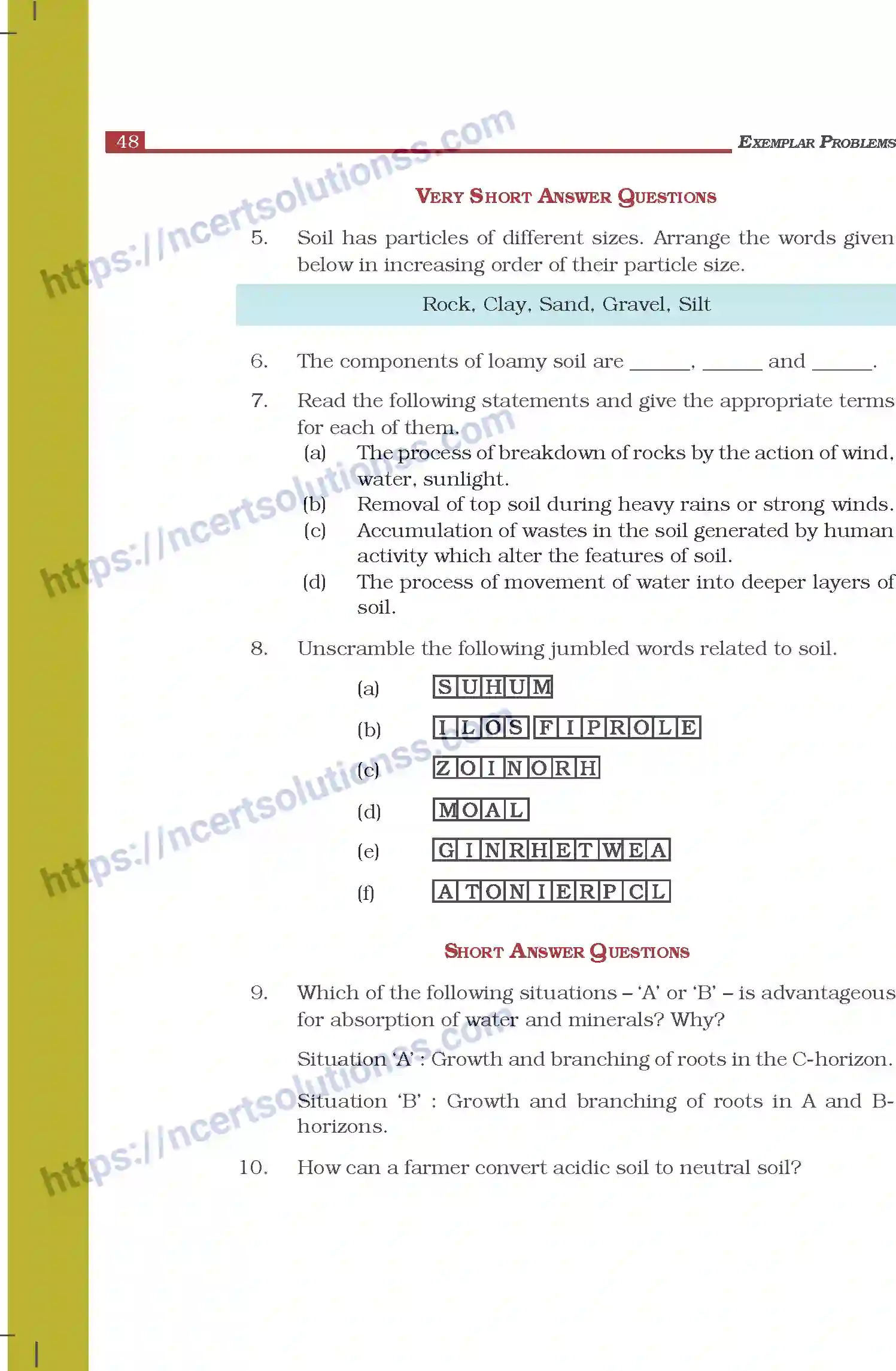 NCERT-Exemplar-Questions-Class-7-Science--Soil-270-page-2