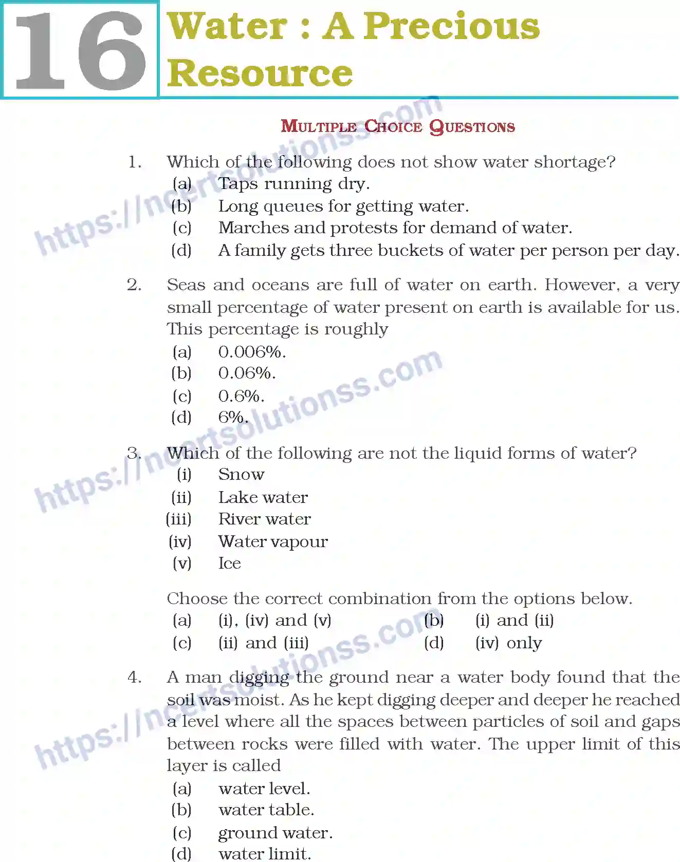 NCERT-Exemplar-Questions-Class-7-Science--Water--A-Precious-Resource-277-page-1