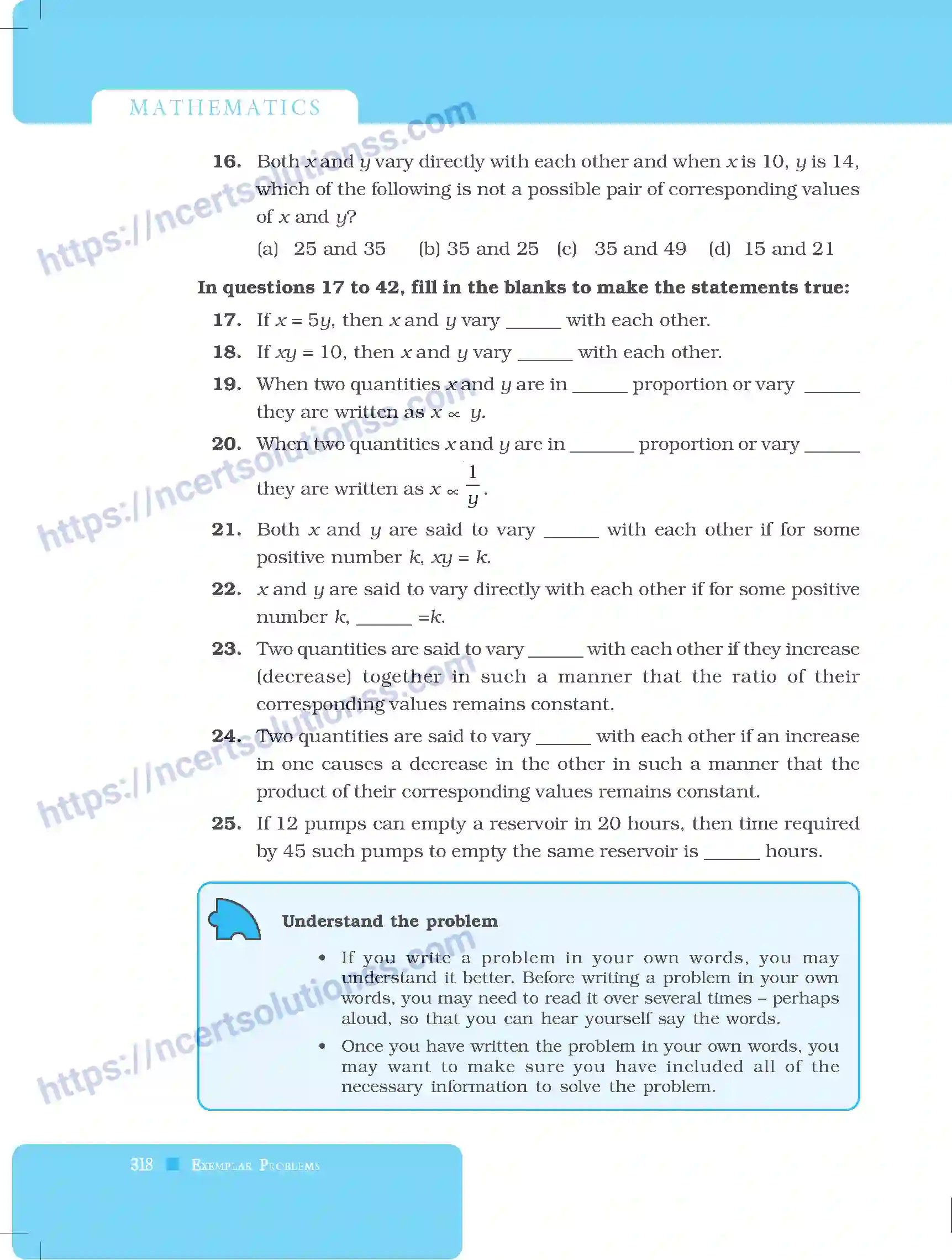 NCERT-Exemplar-Questions-Class-8-Mathematics--Direct-and-Inverse-Proportions-225-page-10