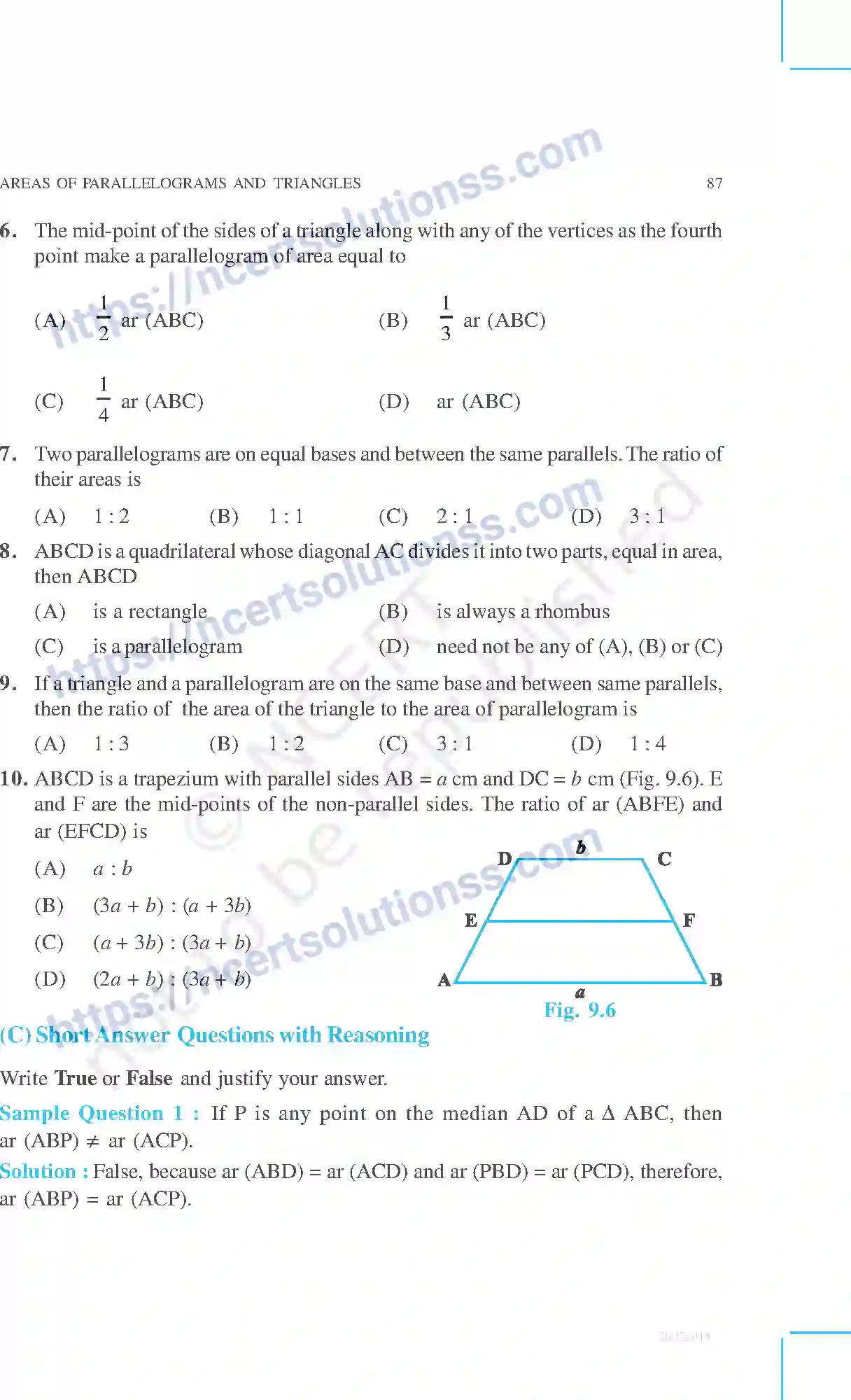 NCERT-Exemplar-Questions-Class-9-Mathematics--Areas-of-Parallelograms-and-Triangles-189-page-4