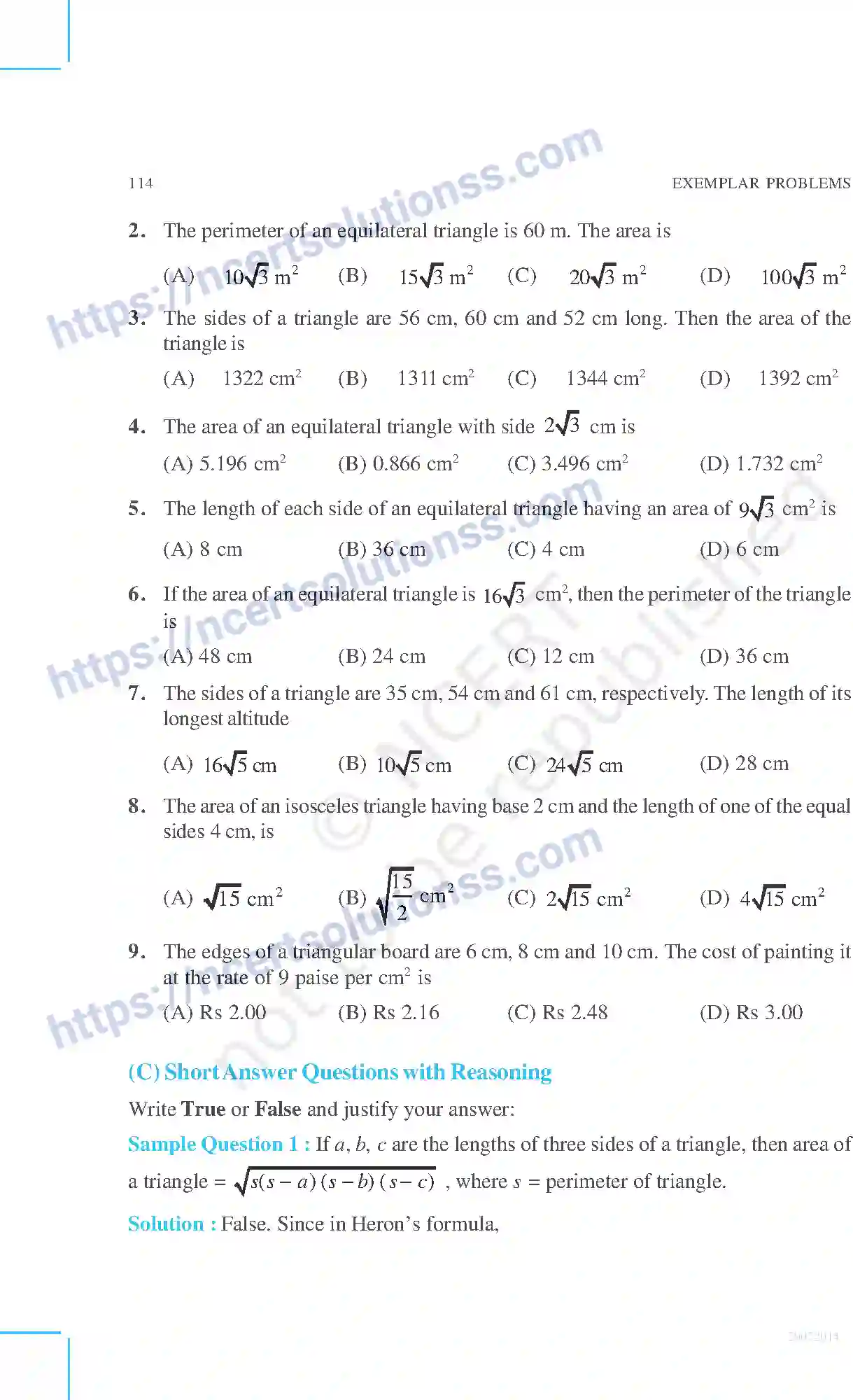 NCERT-Exemplar-Questions-Class-9-Mathematics--Heronandaposs-Formula-192-page-3