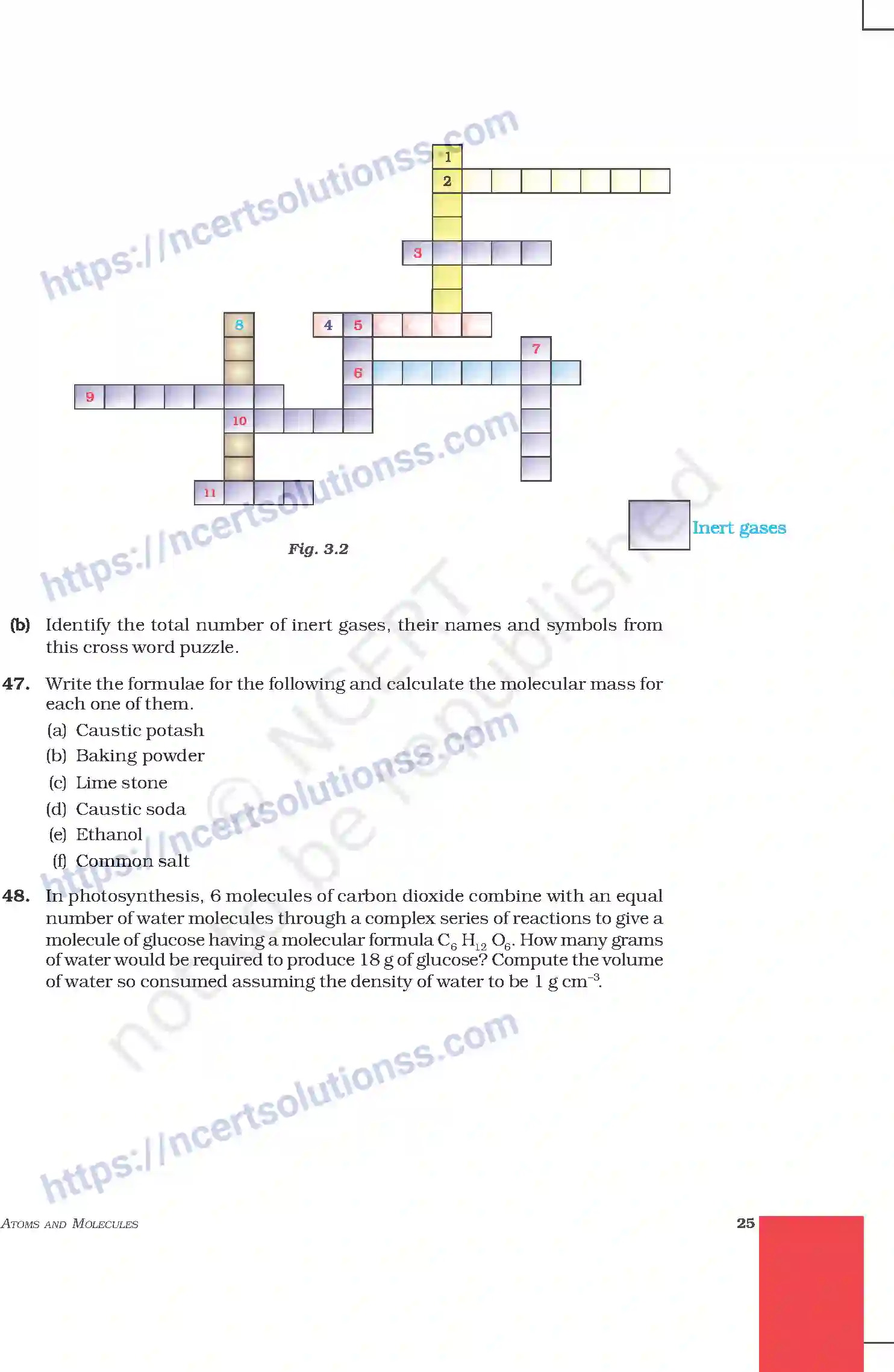 NCERT-Exemplar-Questions-Class-9-Science--Atoms-and-Molecules-200-page-7