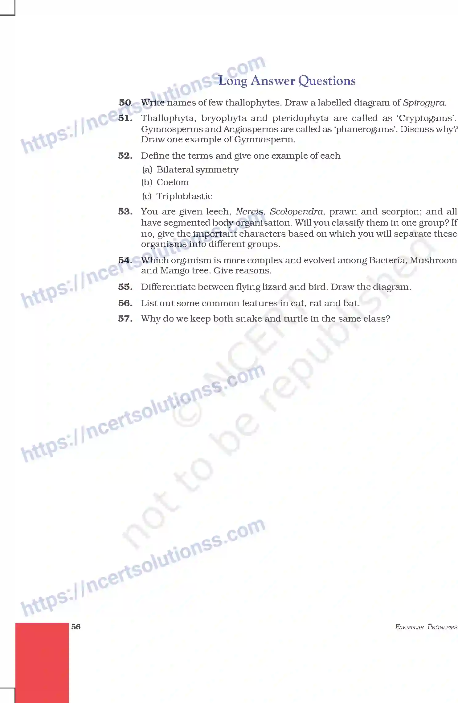 NCERT-Exemplar-Questions-Class-9-Science--Diversity-In-Living-Organism-204-page-9