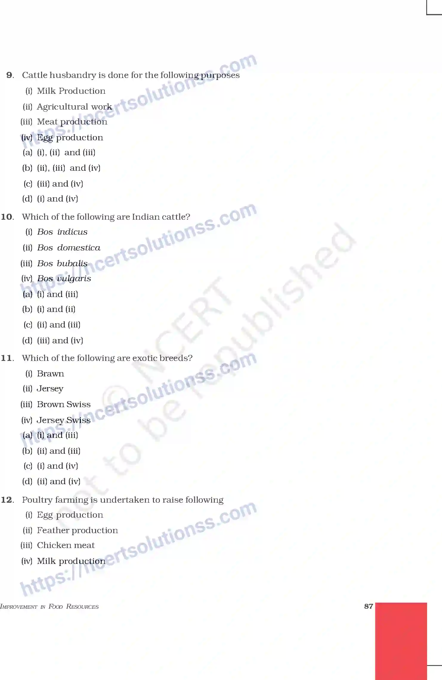 NCERT-Exemplar-Questions-Class-9-Science--Improvement-In-Food-Resources-212-page-3