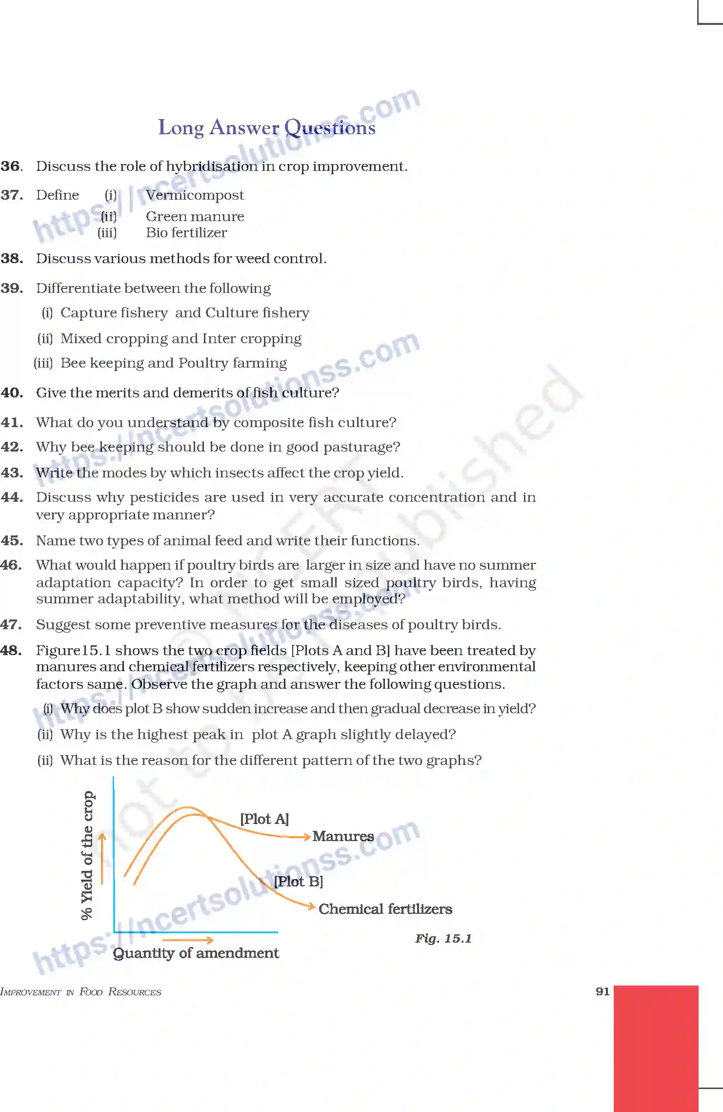 NCERT-Exemplar-Questions-Class-9-Science--Improvement-In-Food-Resources-212-page-7