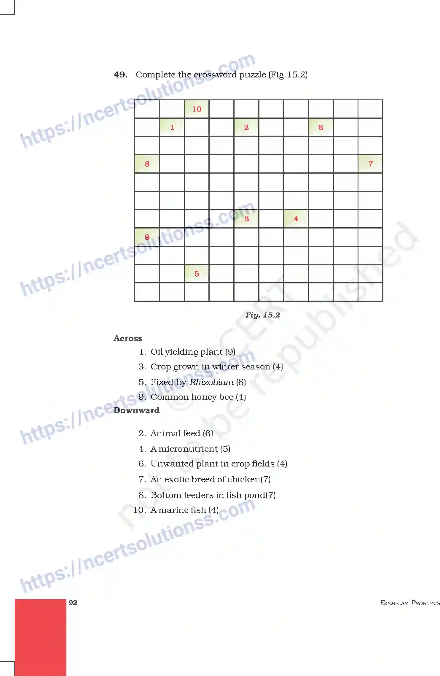 NCERT-Exemplar-Questions-Class-9-Science--Improvement-In-Food-Resources-212-page-8