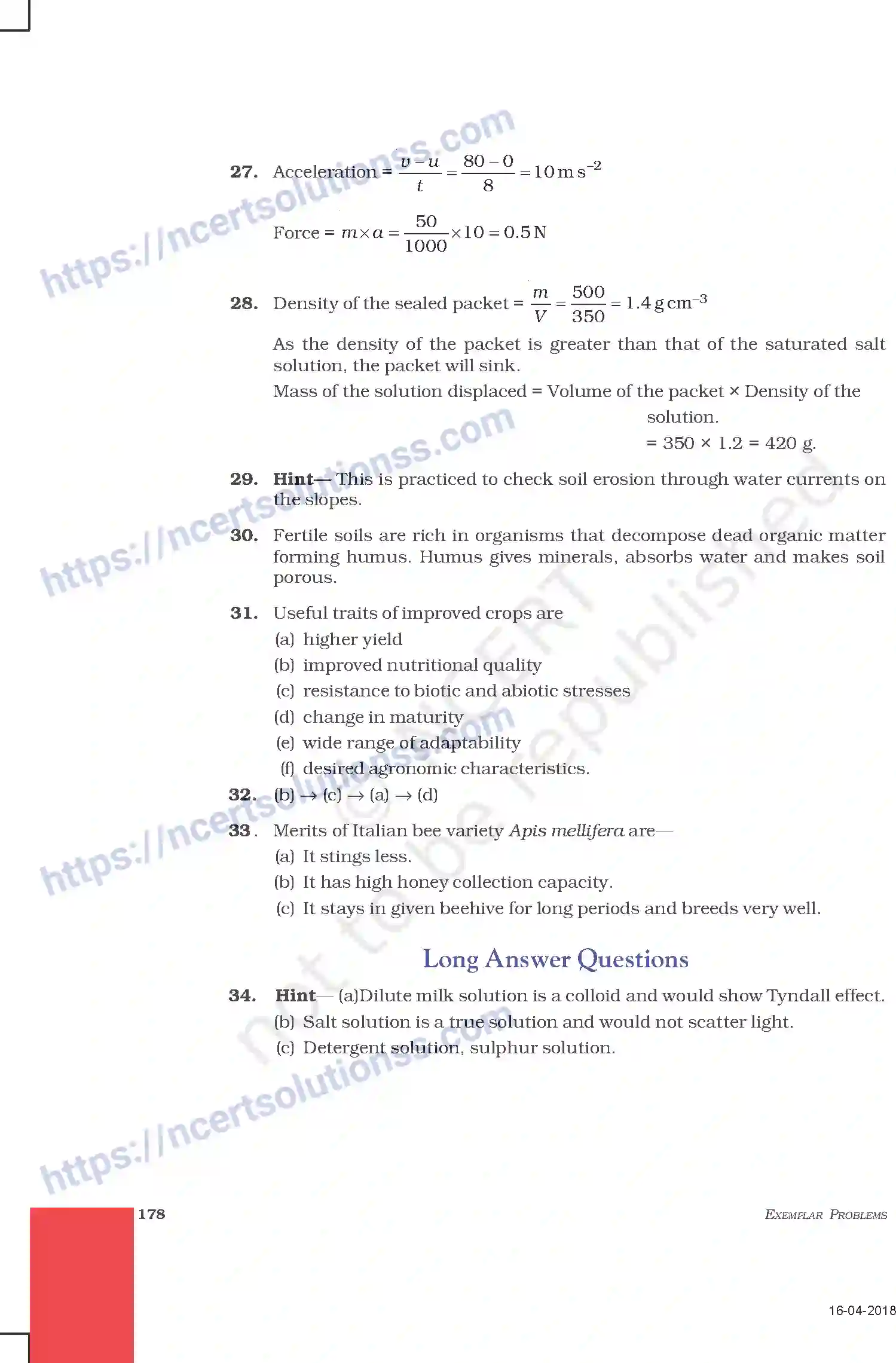NCERT-Exemplar-Questions-Class-9-Science--Sample-Question-Paper-II-214-page-10