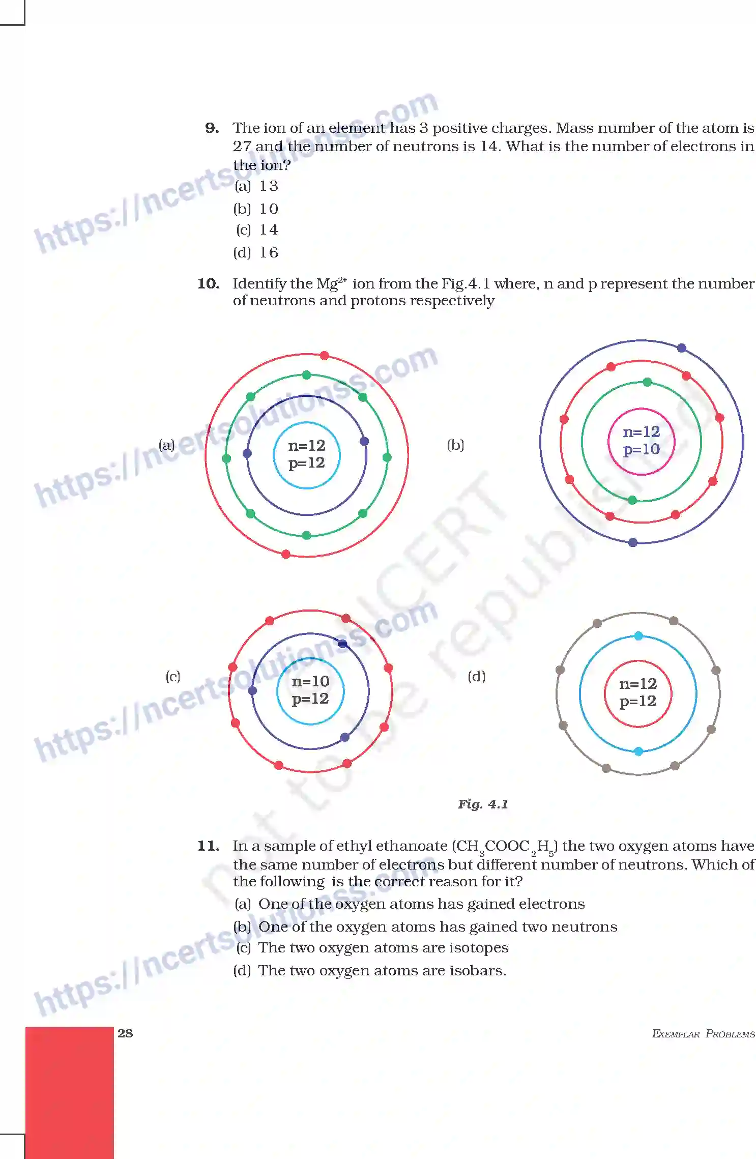 NCERT-Exemplar-Questions-Class-9-Science--Structure-Of-The-Atoms-201-page-3