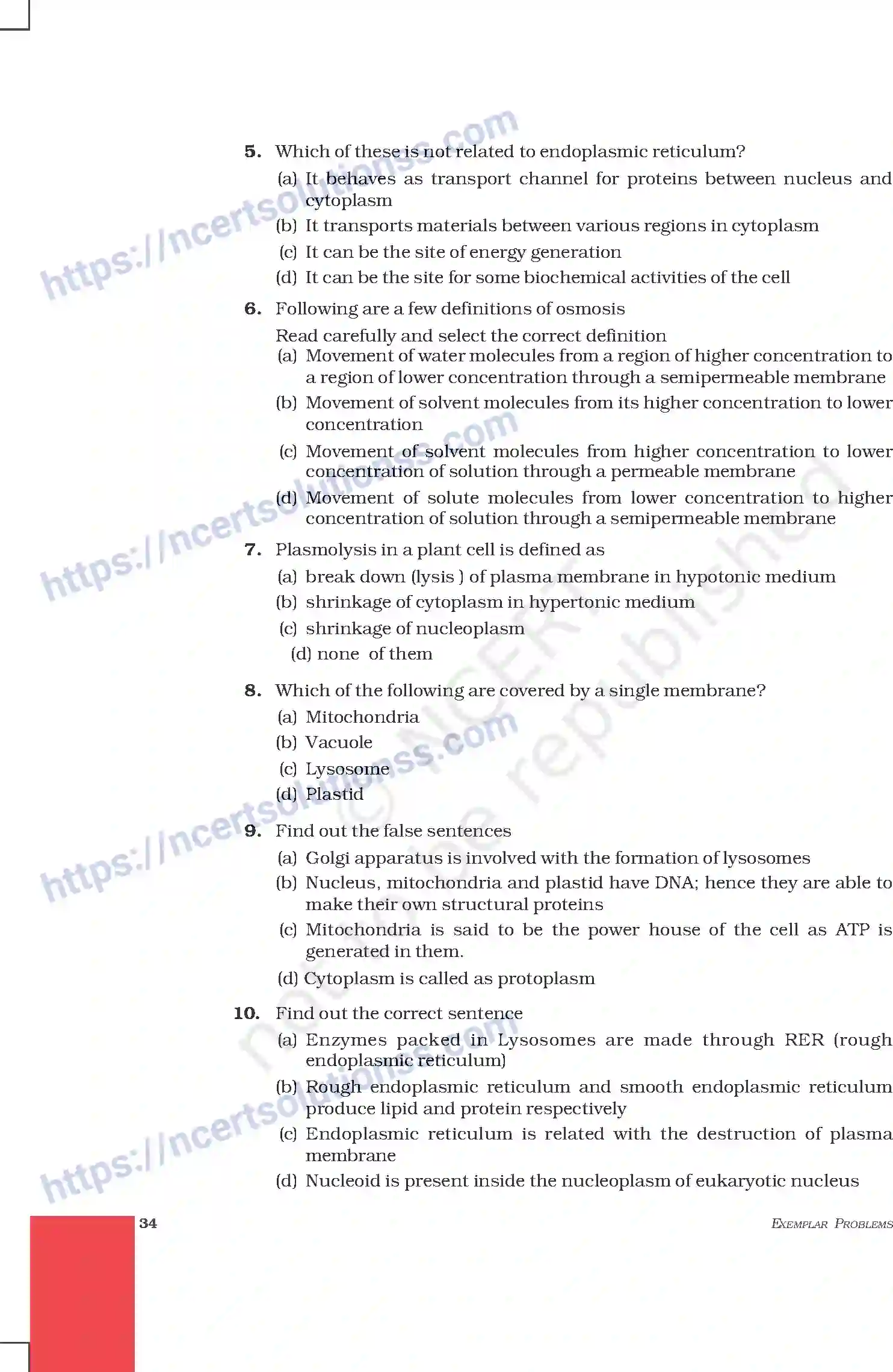 NCERT-Exemplar-Questions-Class-9-Science--The-Fundamental-Unit-Of-Life-202-page-2