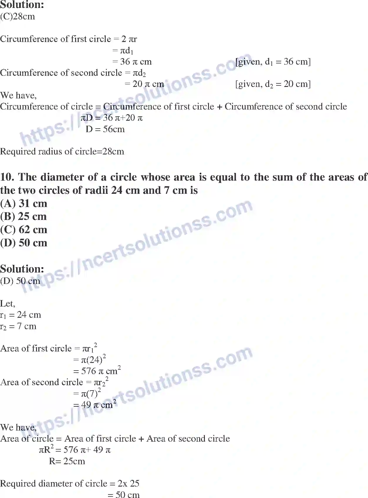 NCERT-Exemplar-Solution-Class-10-Mathematics-Area-Related-To-Circles-137-page-7