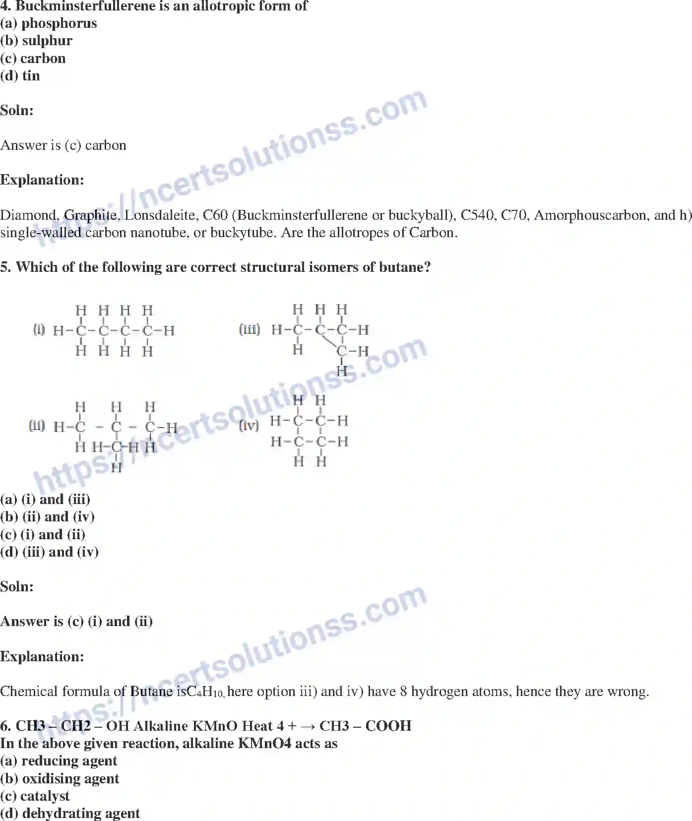 NCERT-Exemplar-Solution-Class-10-Science-Carbon-and-its-Compounds-143-page-2
