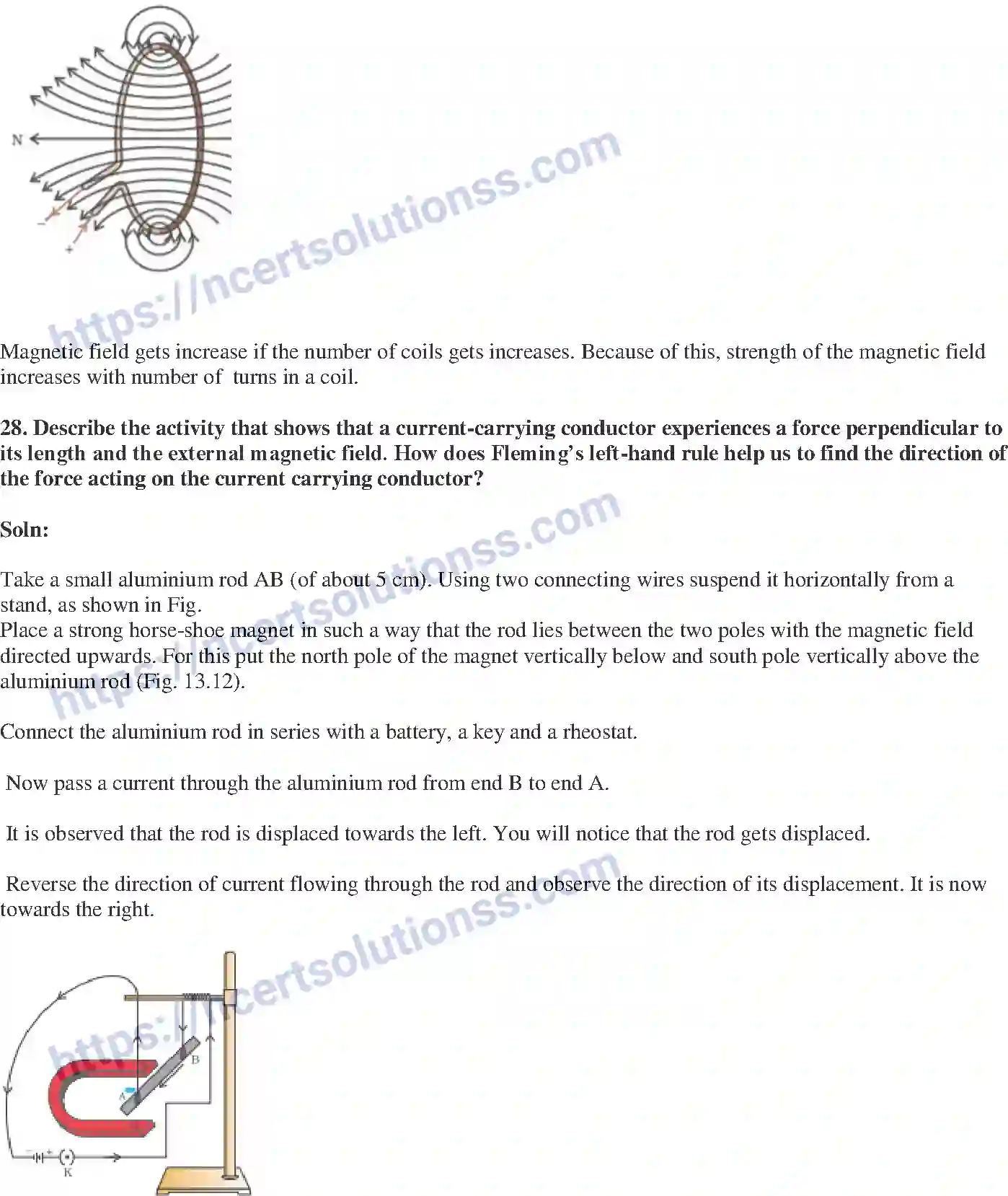 NCERT-Exemplar-Solution-Class-10-Science-Magnetic-Effects-of-Electric-Current-152-page-11