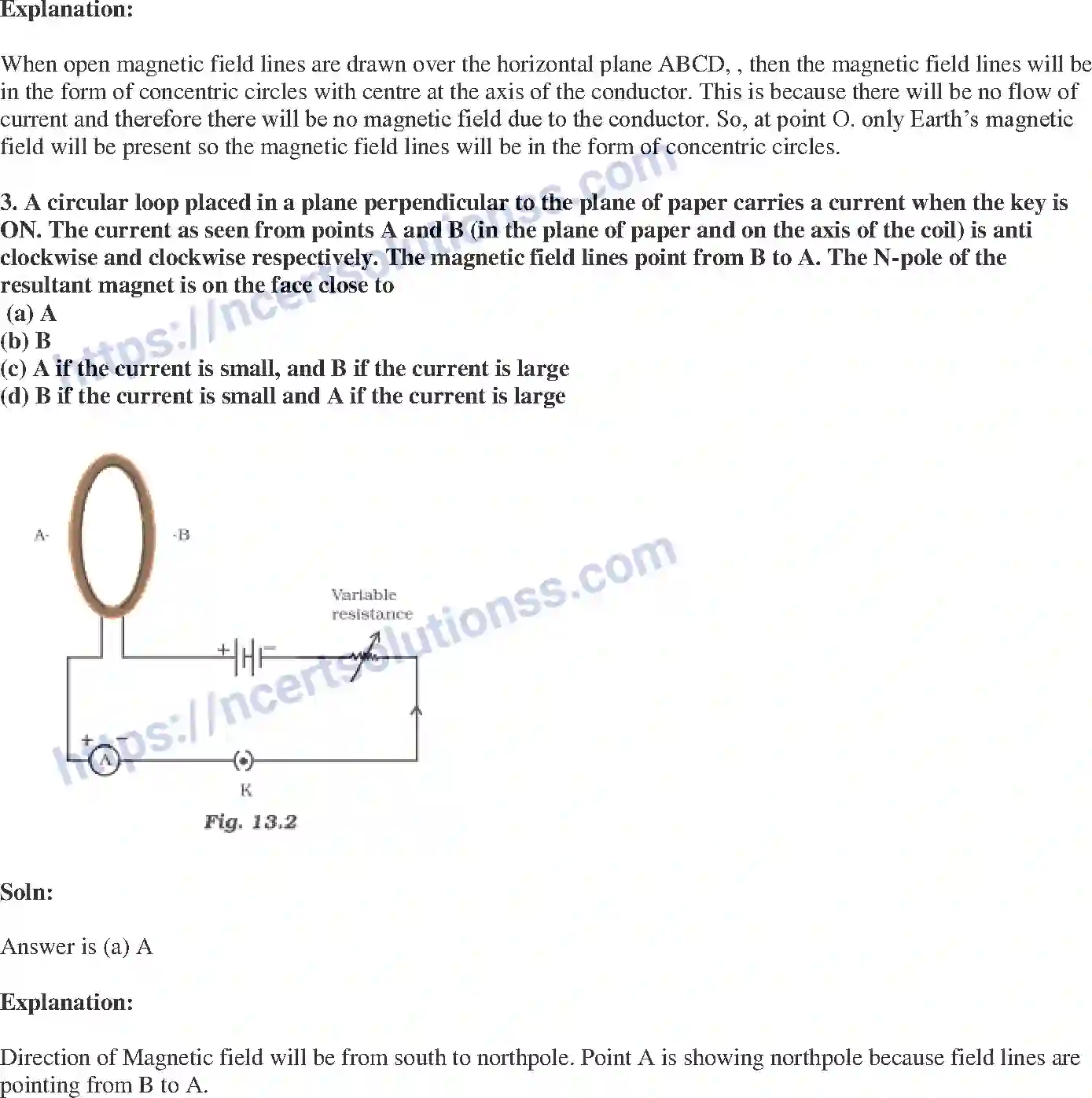 NCERT-Exemplar-Solution-Class-10-Science-Magnetic-Effects-of-Electric-Current-152-page-2