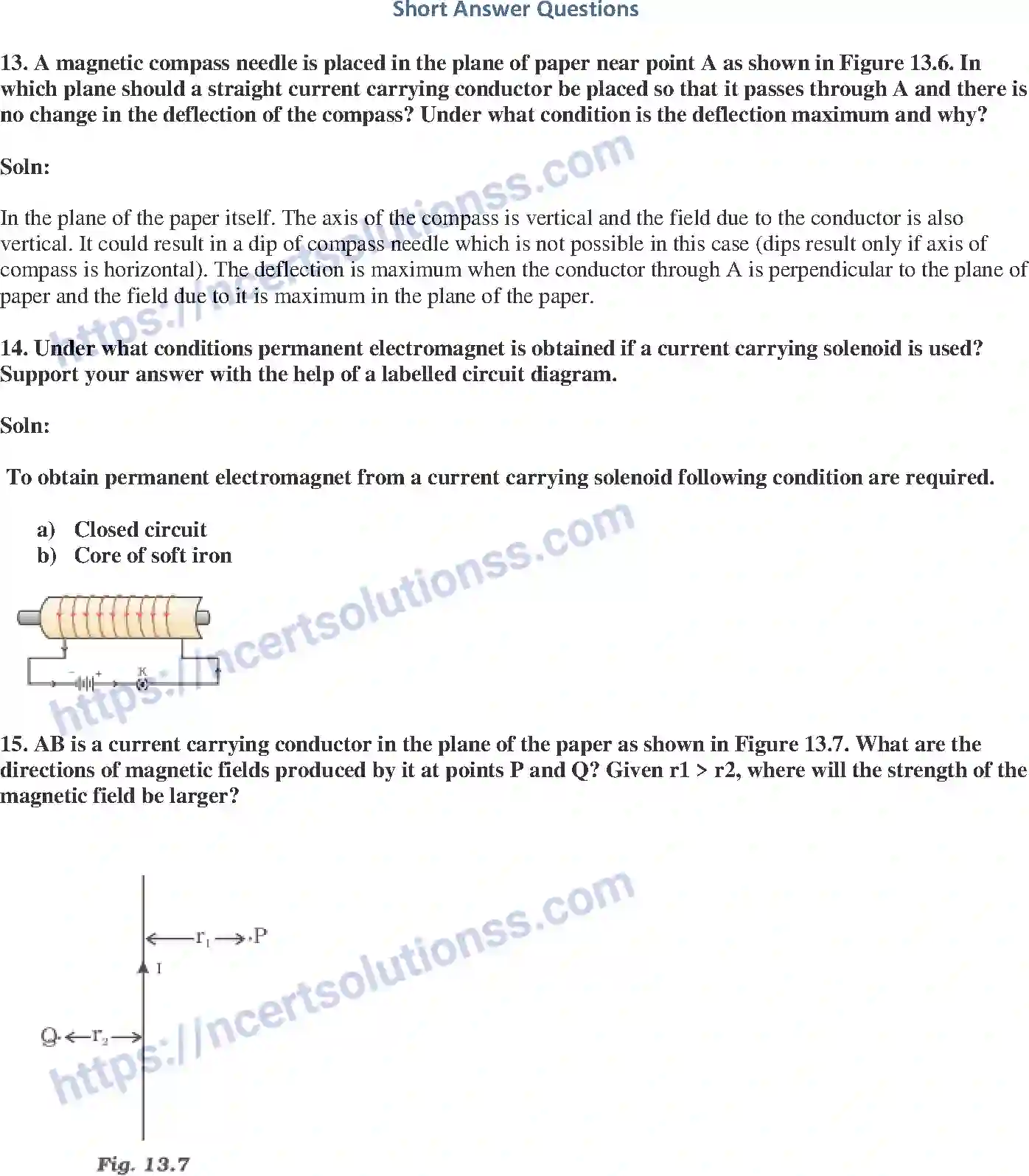 NCERT-Exemplar-Solution-Class-10-Science-Magnetic-Effects-of-Electric-Current-152-page-7