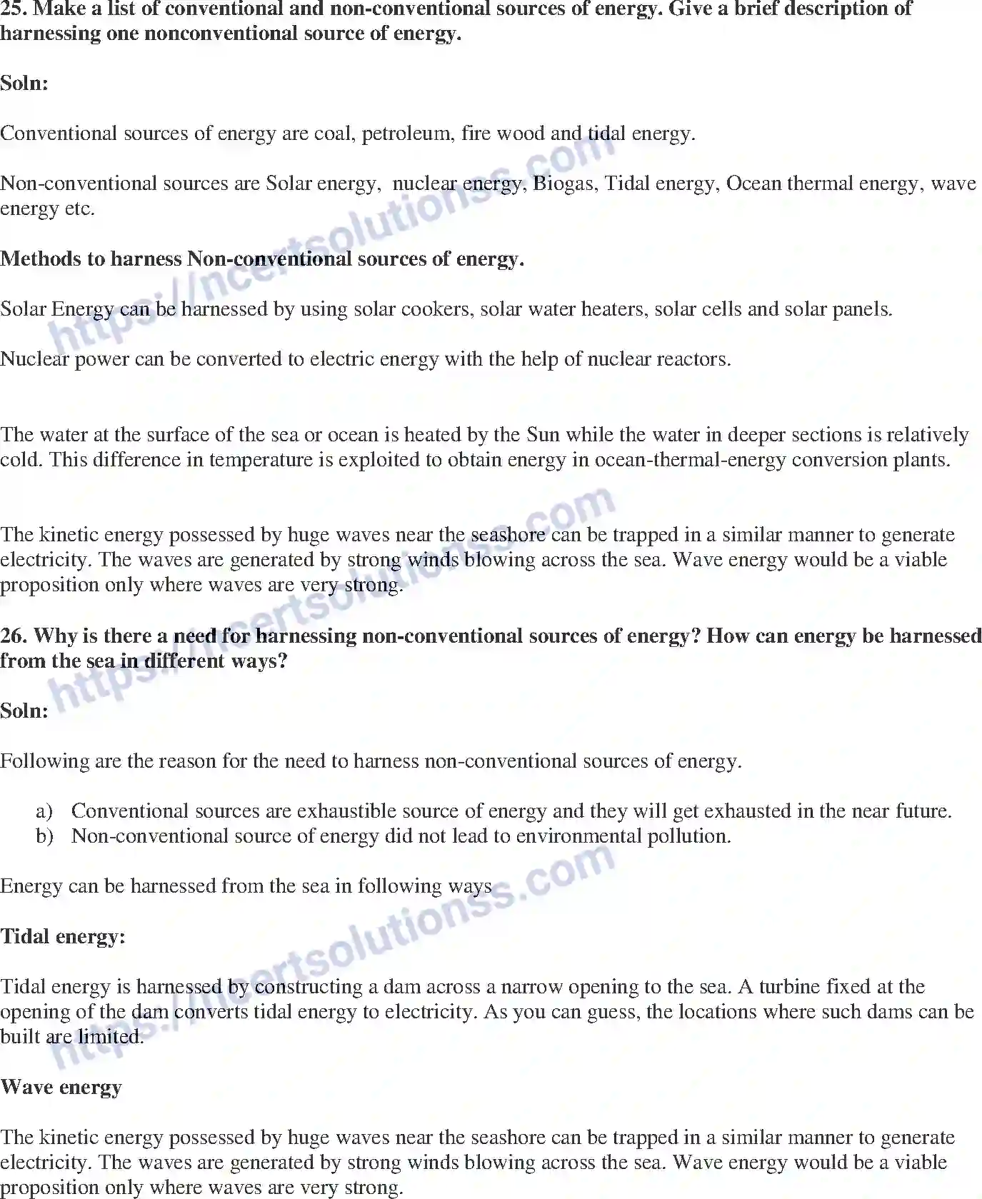 NCERT-Exemplar-Solution-Class-10-Science-Source-of-Energy-153-page-9