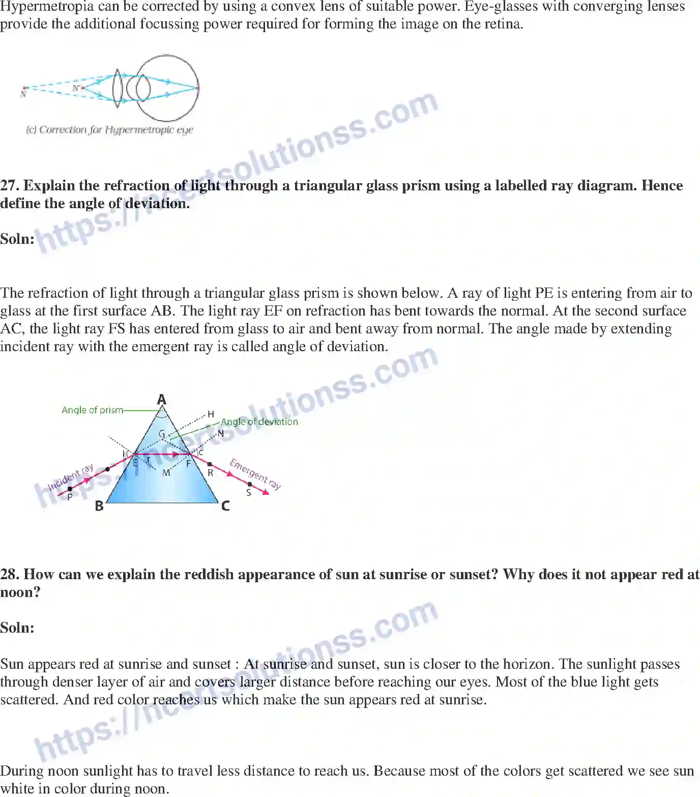 NCERT-Exemplar-Solution-Class-10-Science-The-Human-Eye-and-The-Colourful-World-150-page-11
