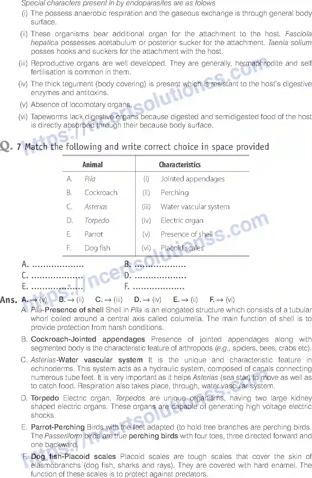 NCERT-Exemplar-Solution-Class-11-Biology-Animal-Kingdom-80-page-12
