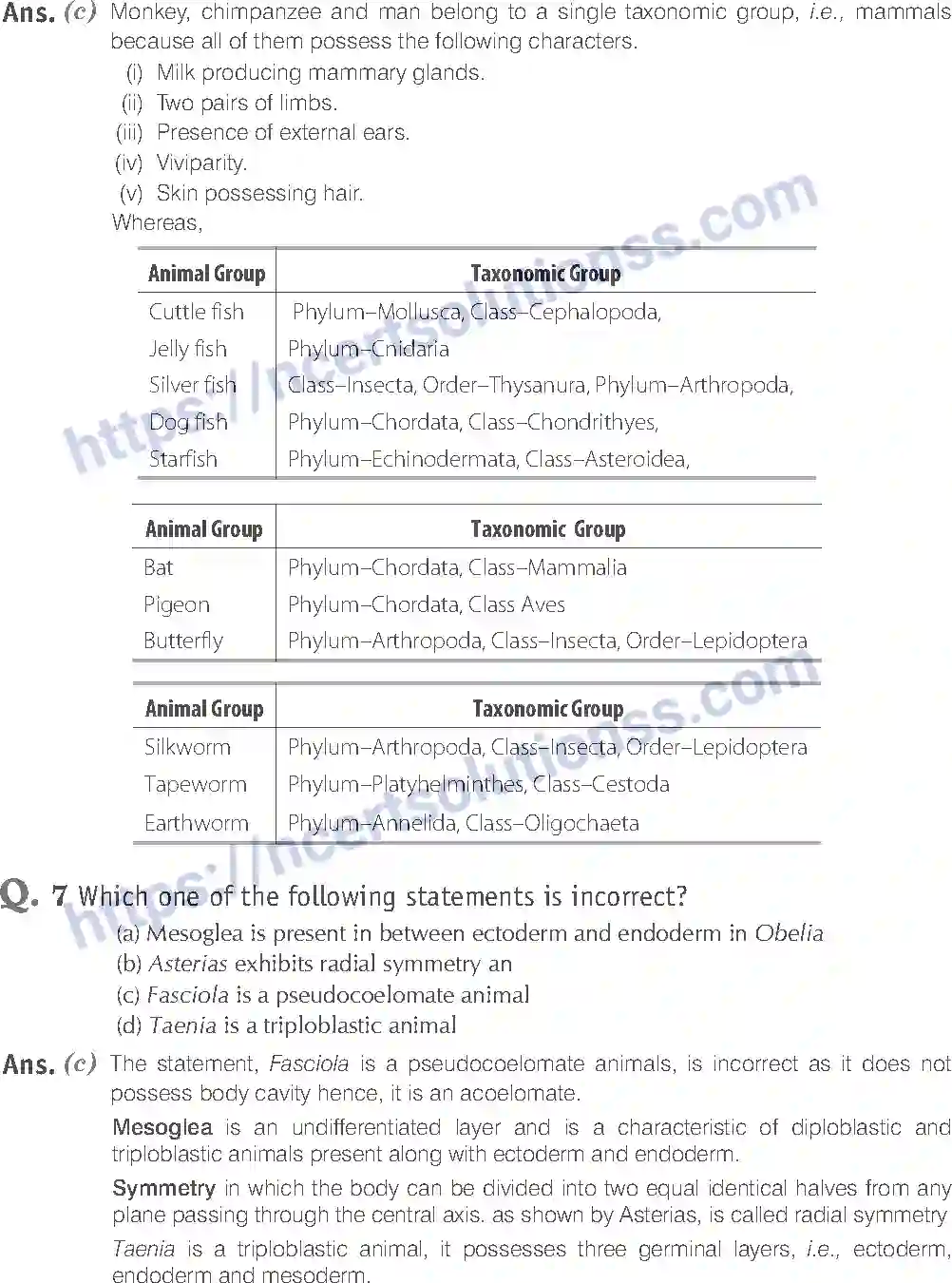 NCERT-Exemplar-Solution-Class-11-Biology-Animal-Kingdom-80-page-3