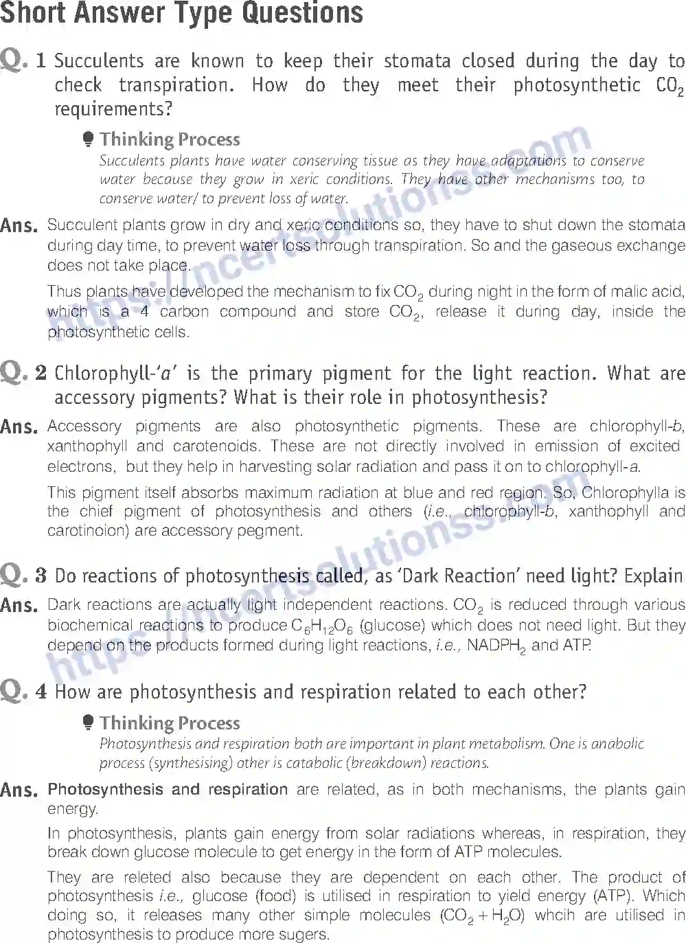 NCERT-Exemplar-Solution-Class-11-Biology-Photosynthesis-in-Higher-Plants-89-page-9