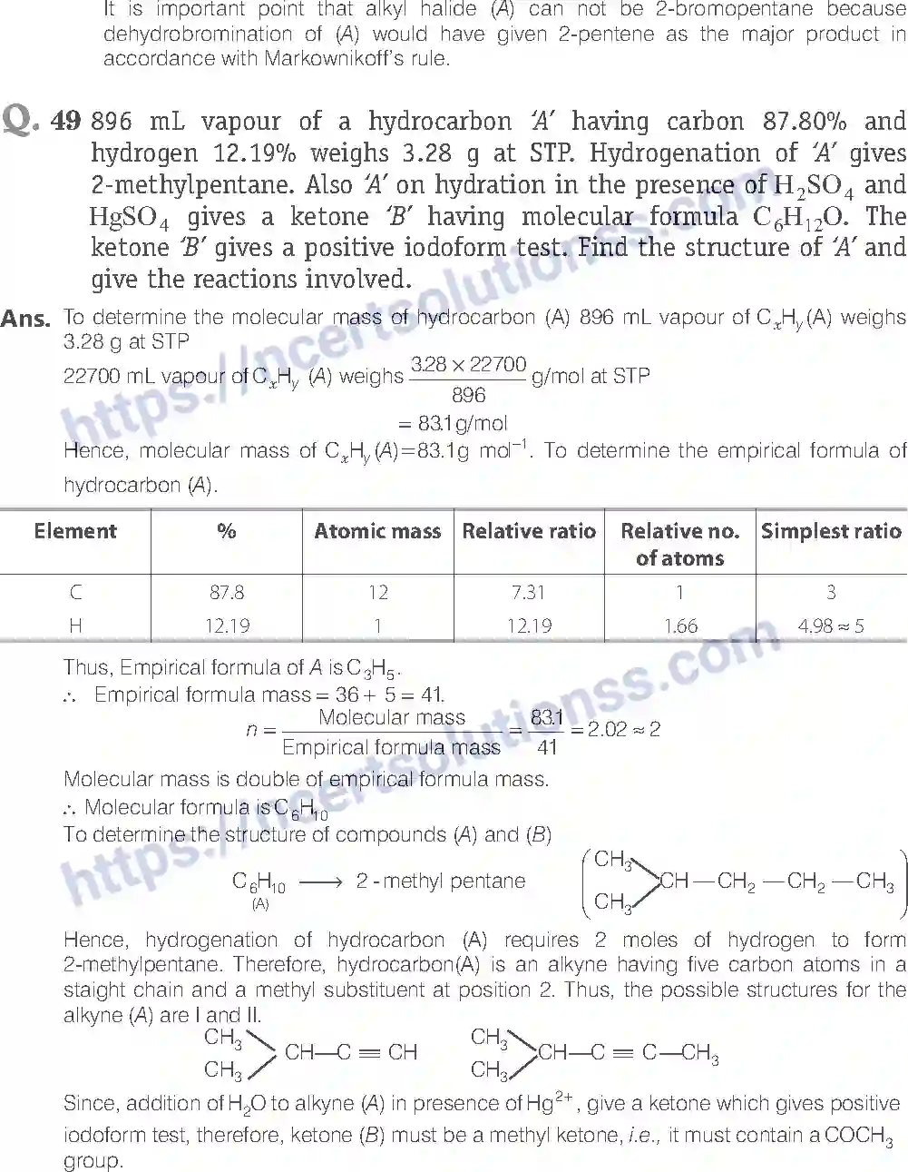 NCERT-Exemplar-Solution-Class-11-Chemistry-Hydrocarbons-111-page-24