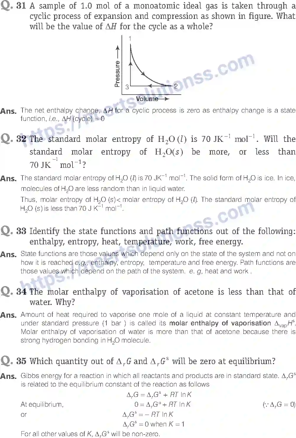 NCERT-Exemplar-Solution-Class-11-Chemistry-Thermodynamics-104-page-11