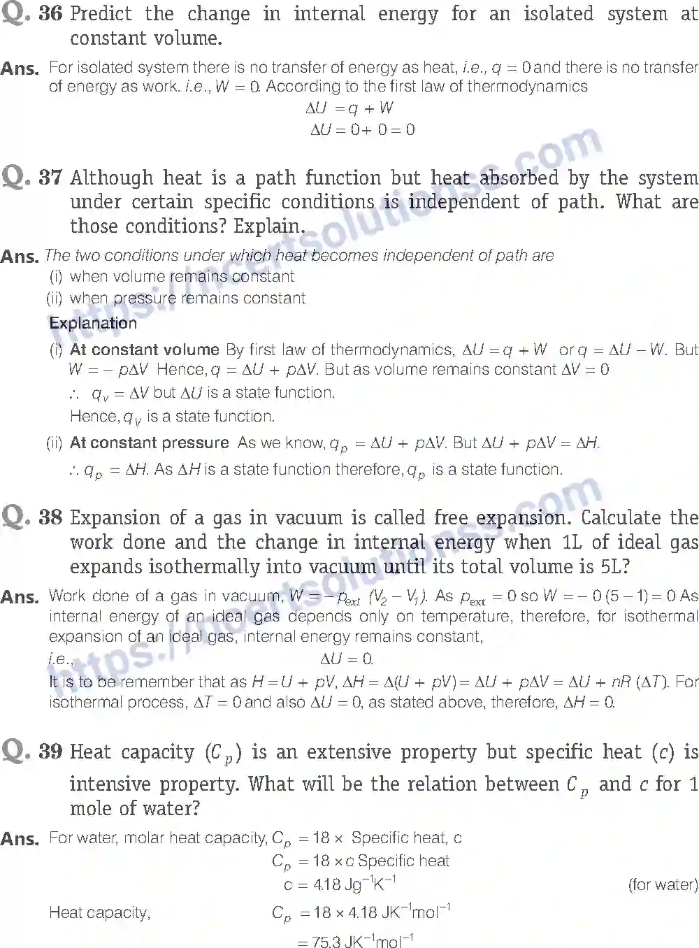 NCERT-Exemplar-Solution-Class-11-Chemistry-Thermodynamics-104-page-12