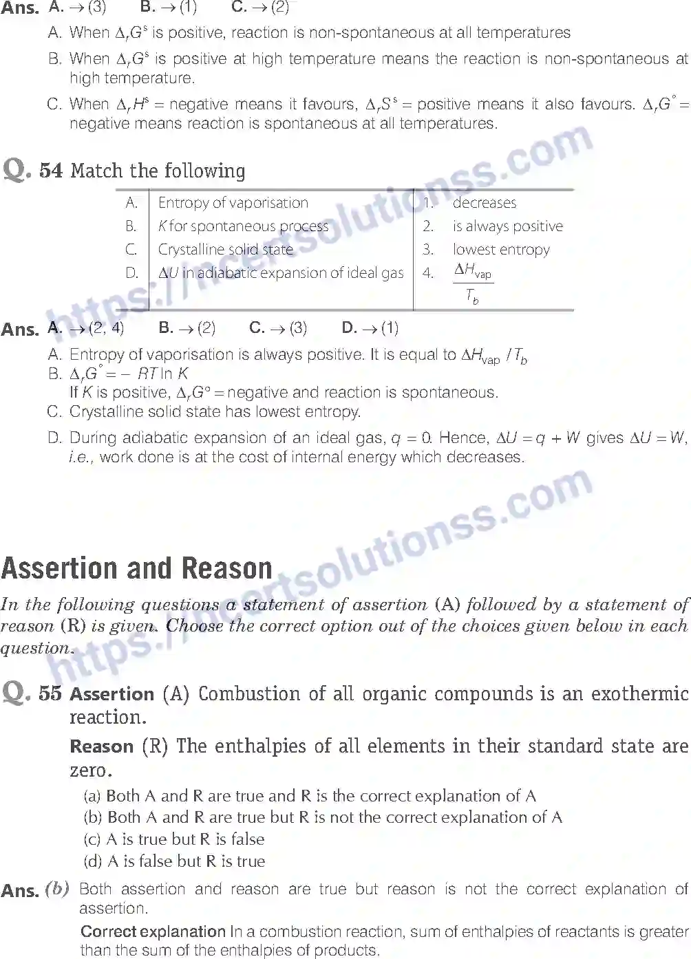 NCERT-Exemplar-Solution-Class-11-Chemistry-Thermodynamics-104-page-19
