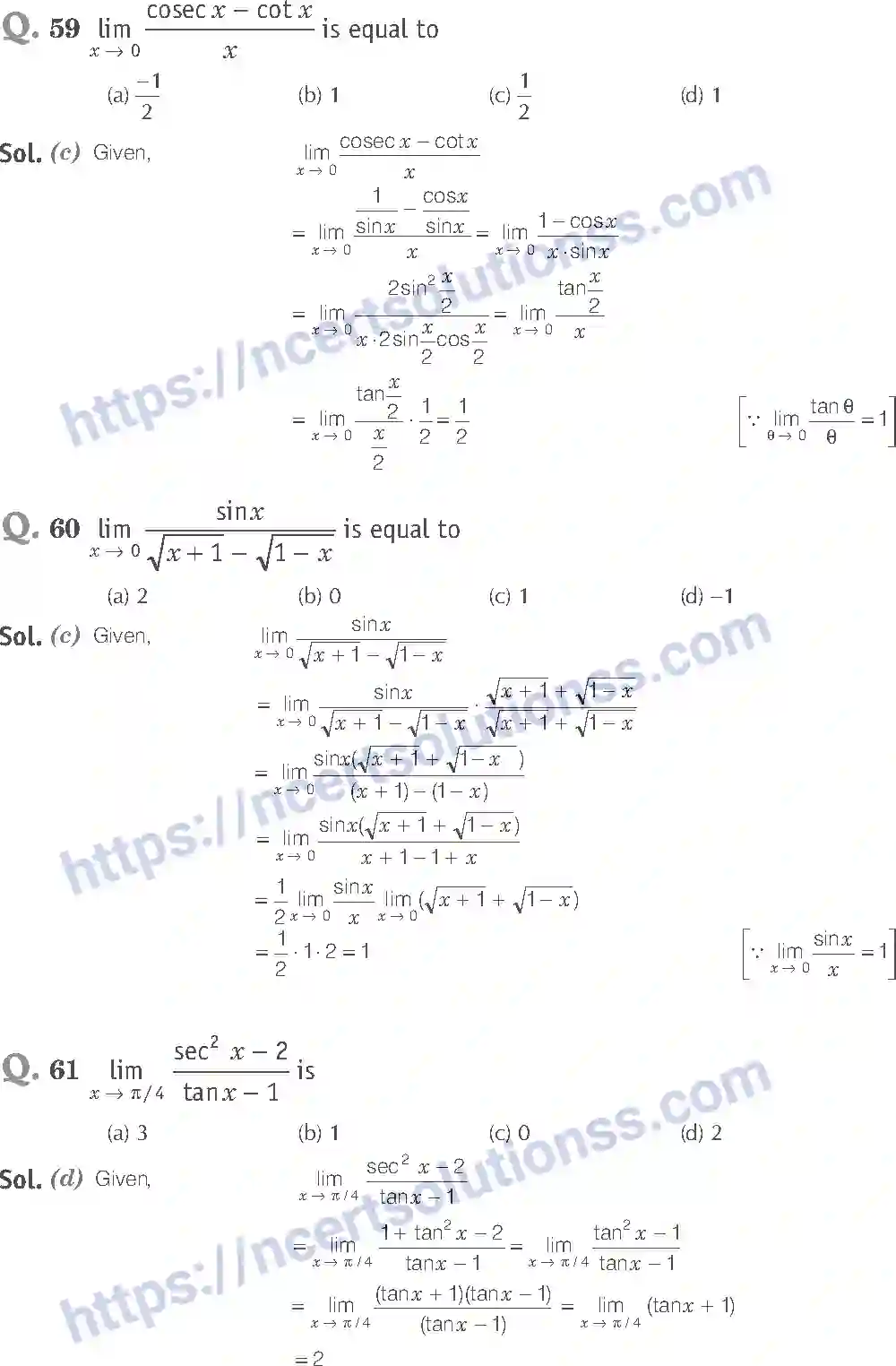 NCERT-Exemplar-Solution-Class-11-Mathematics-Limits-And-Derivatives-73-page-25