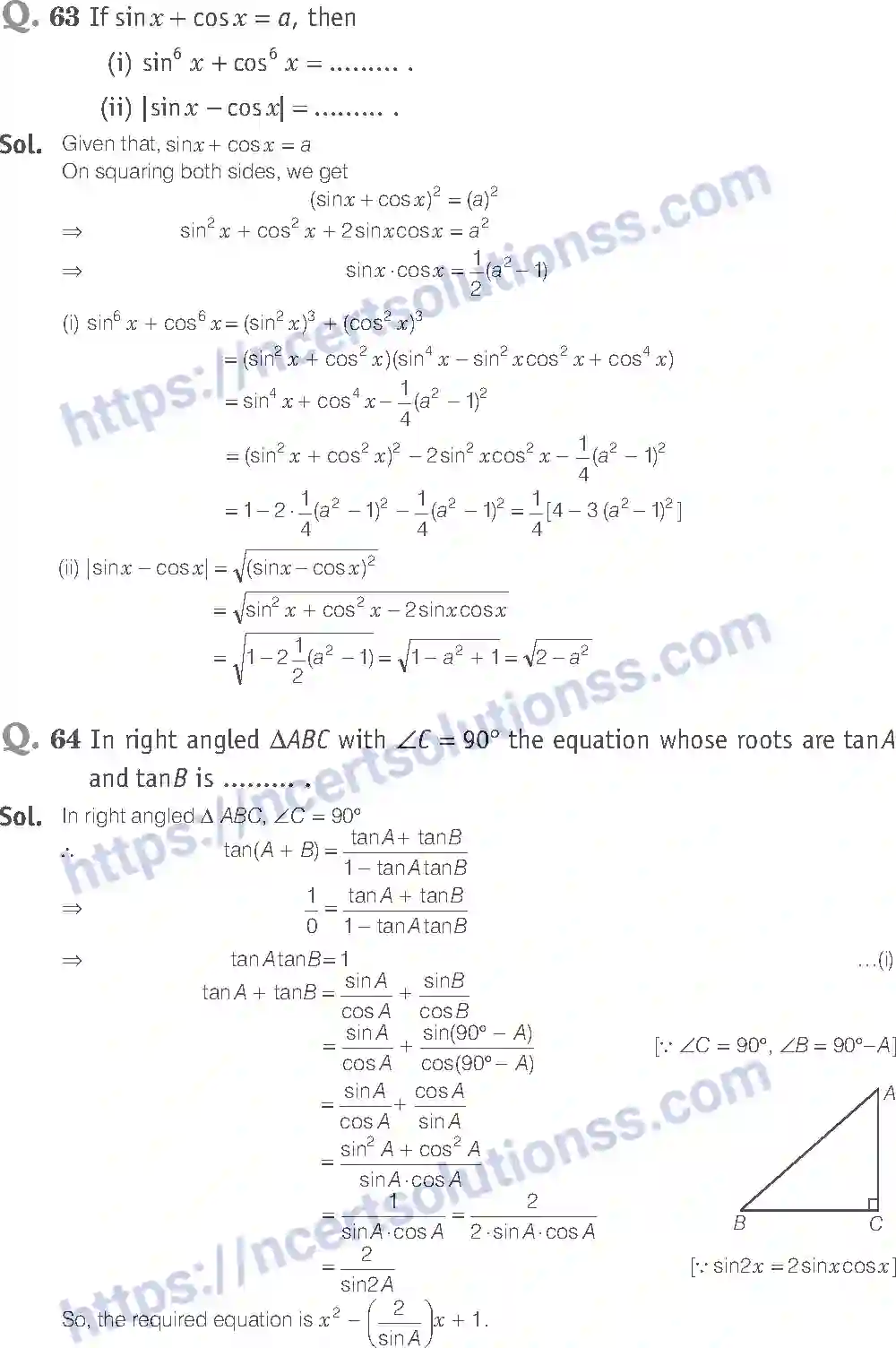 NCERT-Exemplar-Solution-Class-11-Mathematics-Trigonometric-Functions-63-page-25