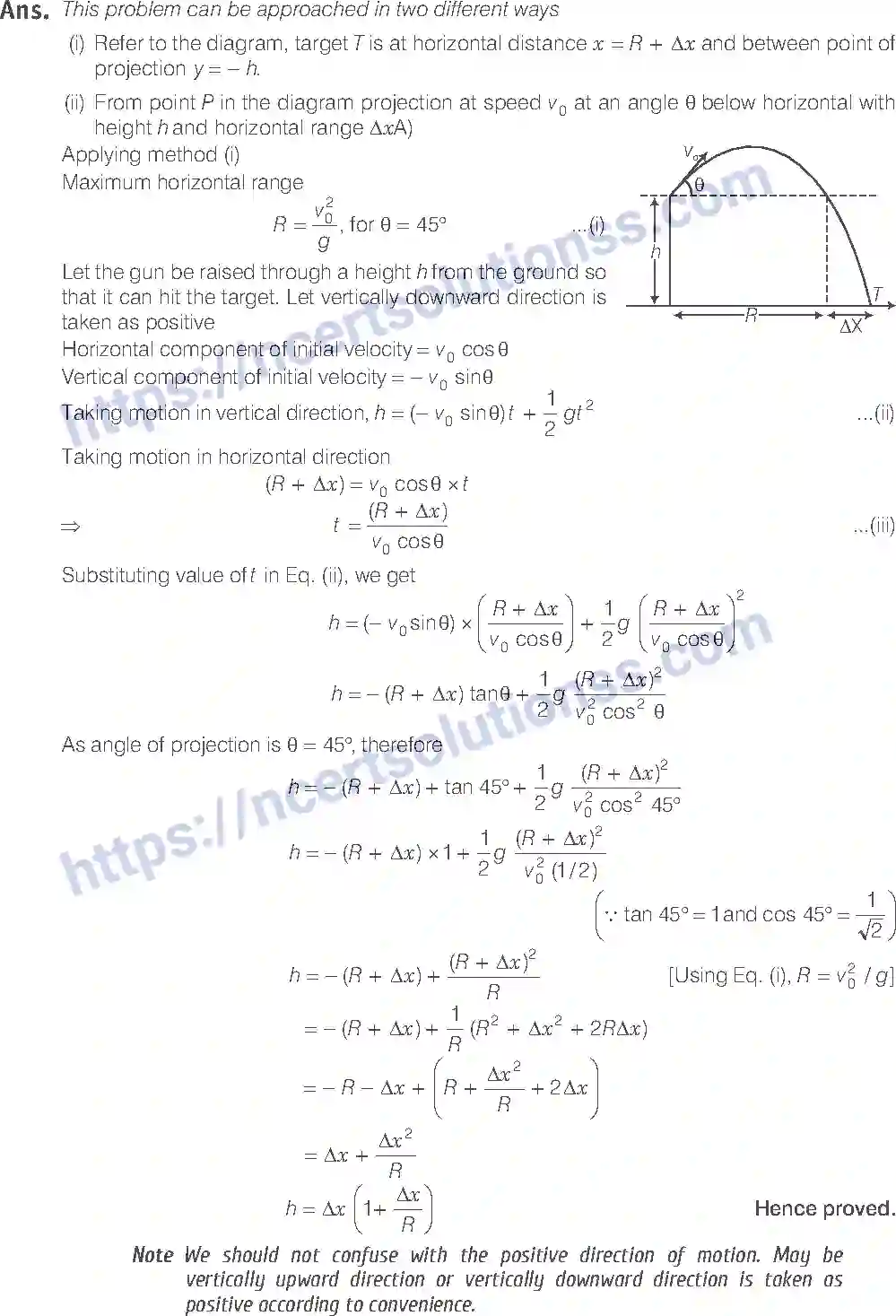 NCERT-Exemplar-Solution-Class-11-Physics-Motion-In-a-Plane-115-page-16