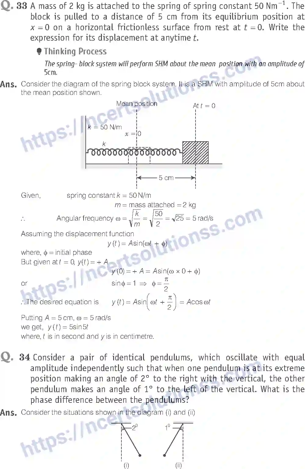 NCERT-Exemplar-Solution-Class-11-Physics-Oscillations-125-page-19
