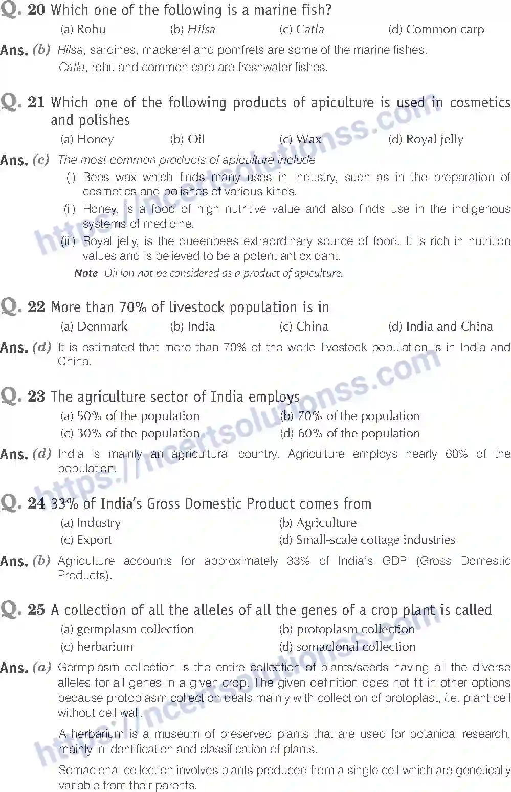 NCERT-Exemplar-Solution-Class-12-Biology-Strategies-for-Enhancement-in-Food-Production-22-page-6