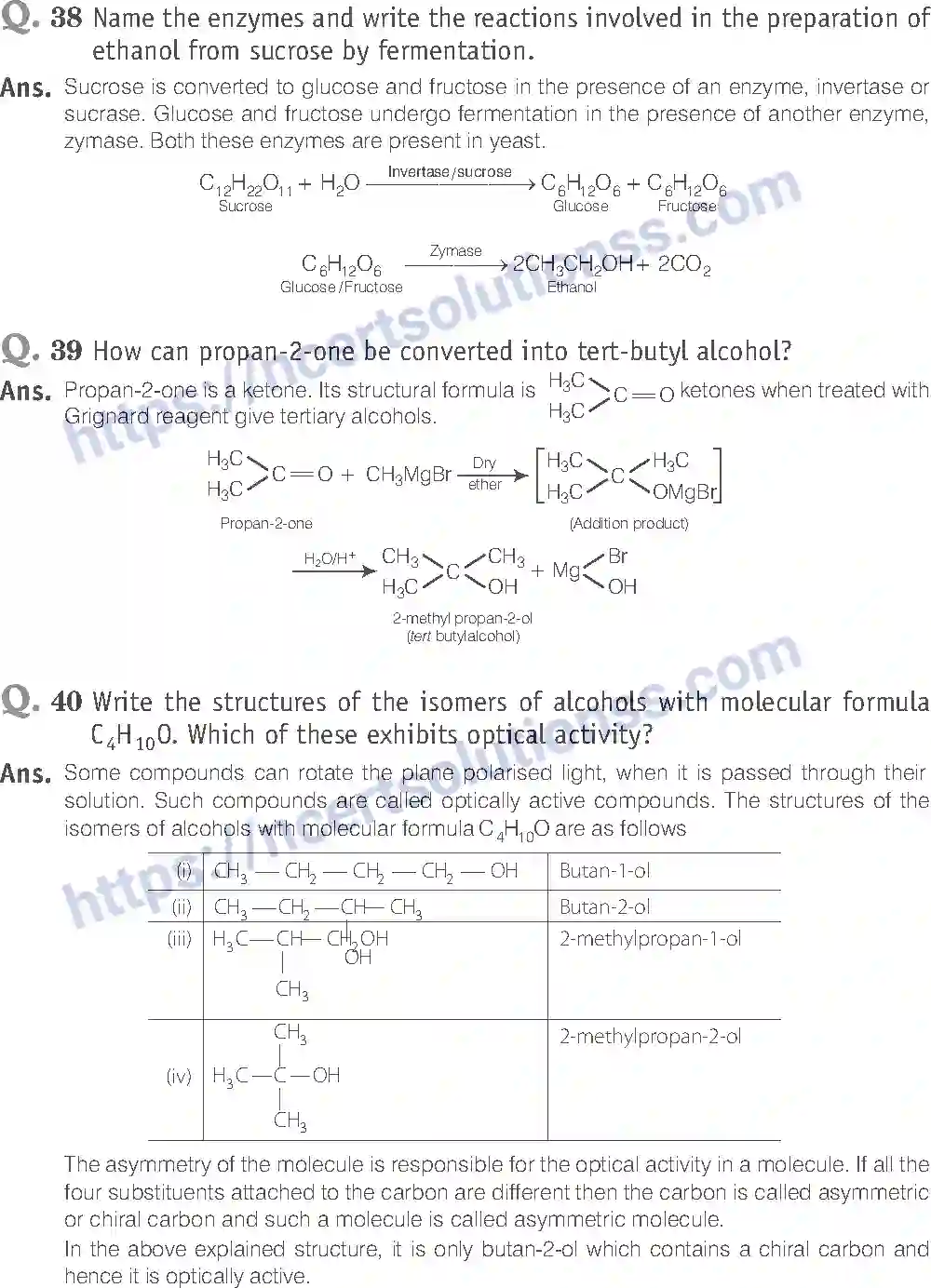 NCERT-Exemplar-Solution-Class-12-Chemistry-Alcohols-Phenols-and-Ethers-40-page-14