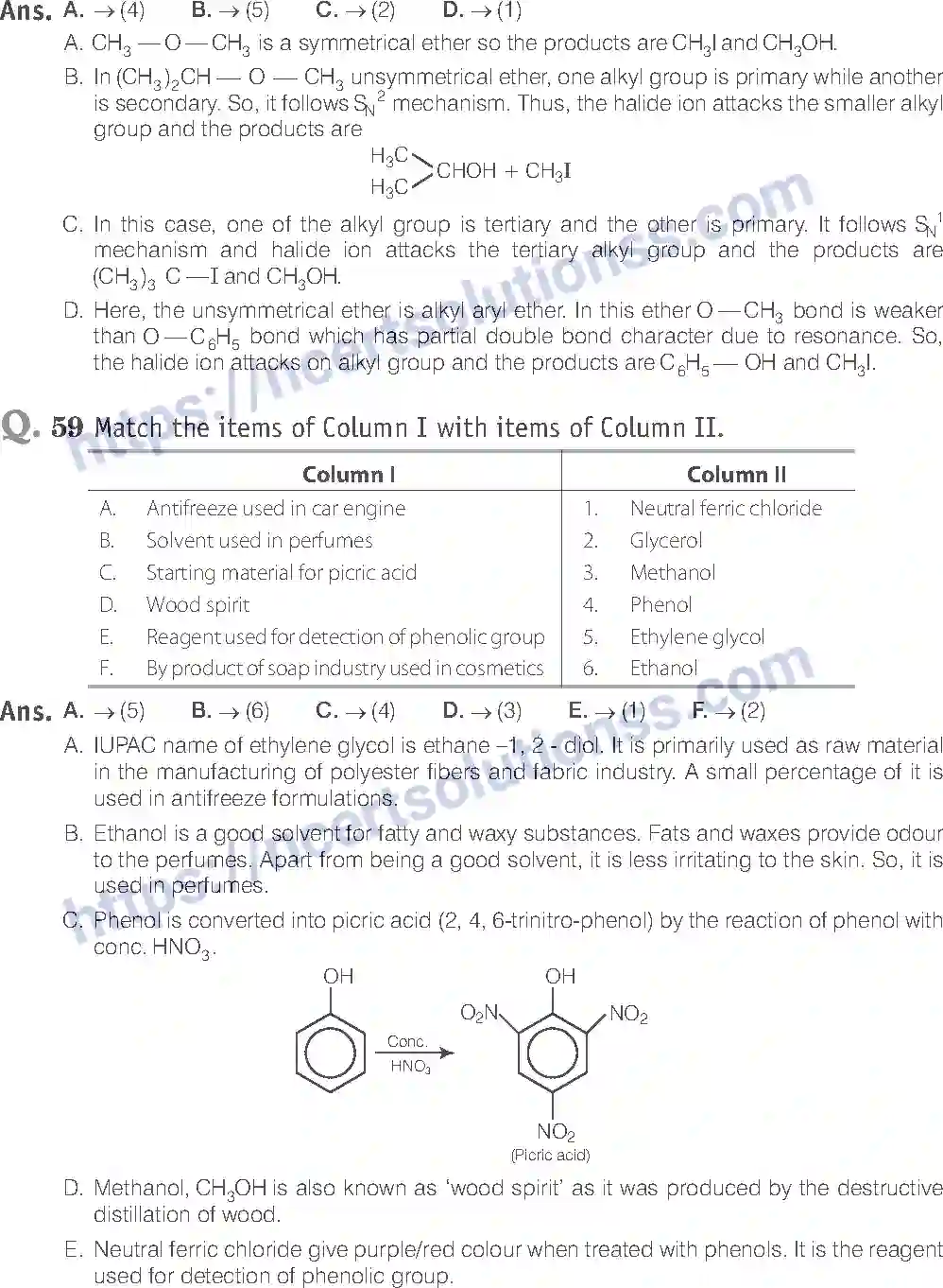 NCERT-Exemplar-Solution-Class-12-Chemistry-Alcohols-Phenols-and-Ethers-40-page-22