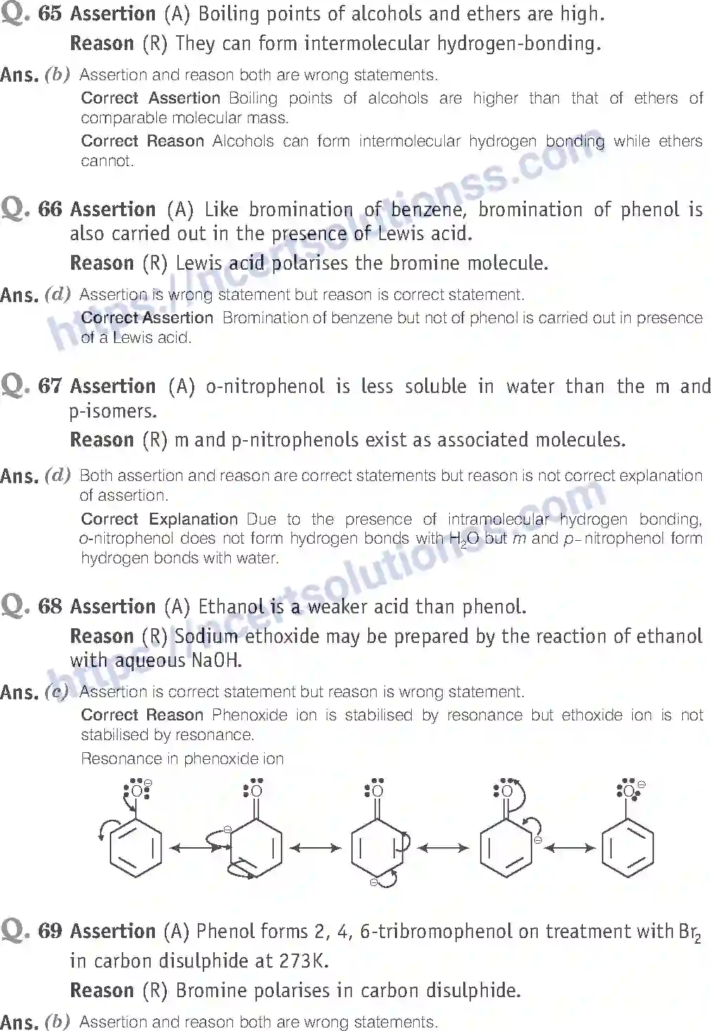 NCERT-Exemplar-Solution-Class-12-Chemistry-Alcohols-Phenols-and-Ethers-40-page-26
