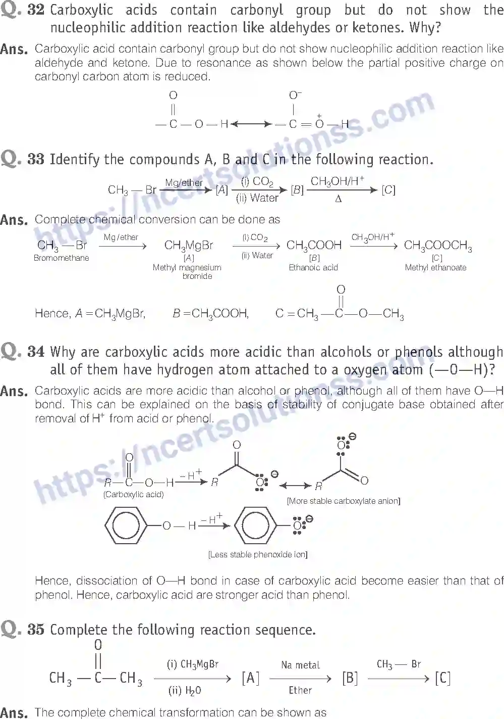NCERT-Exemplar-Solution-Class-12-Chemistry-Aldehyde-Ketones-and-Carboxylic-Acids-41-page-13